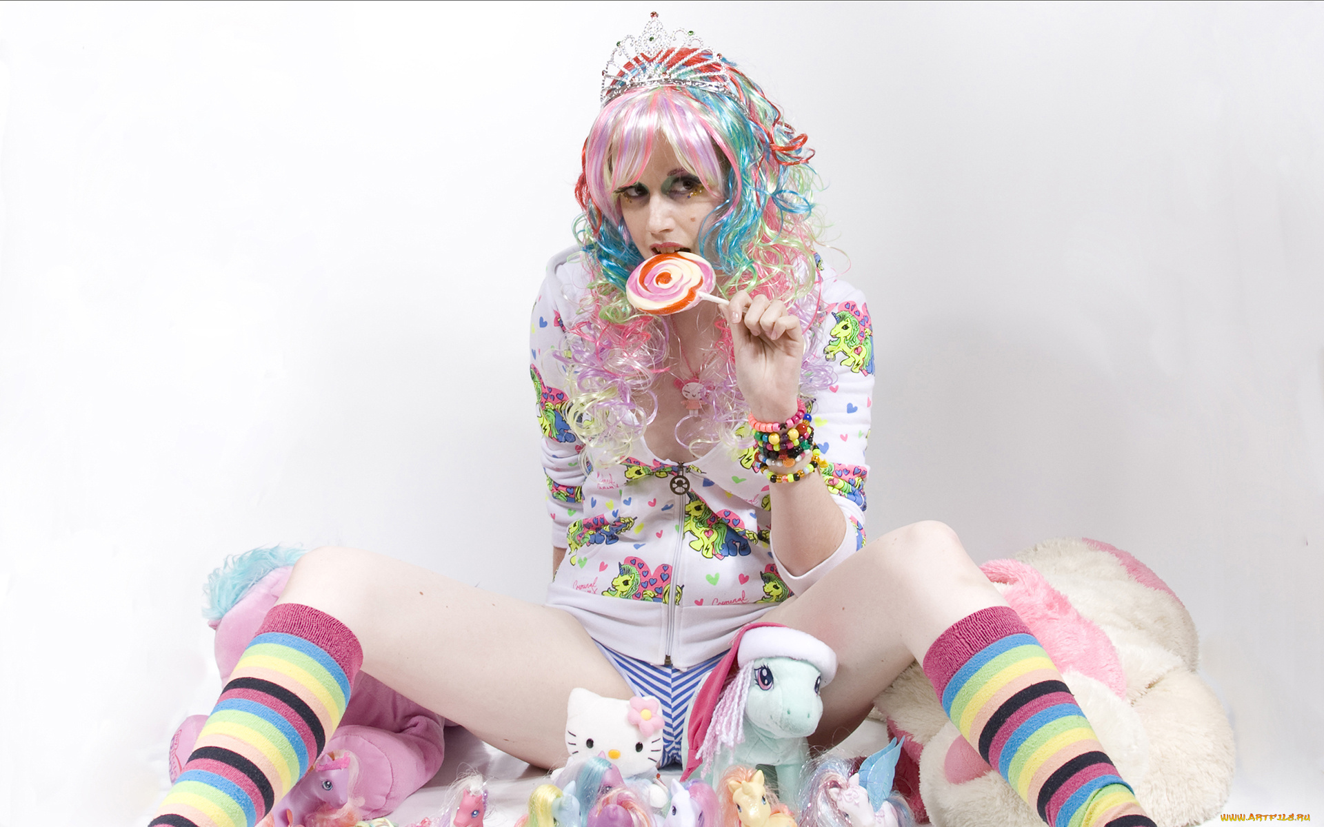 девушки, -unsort, , креатив, леденец