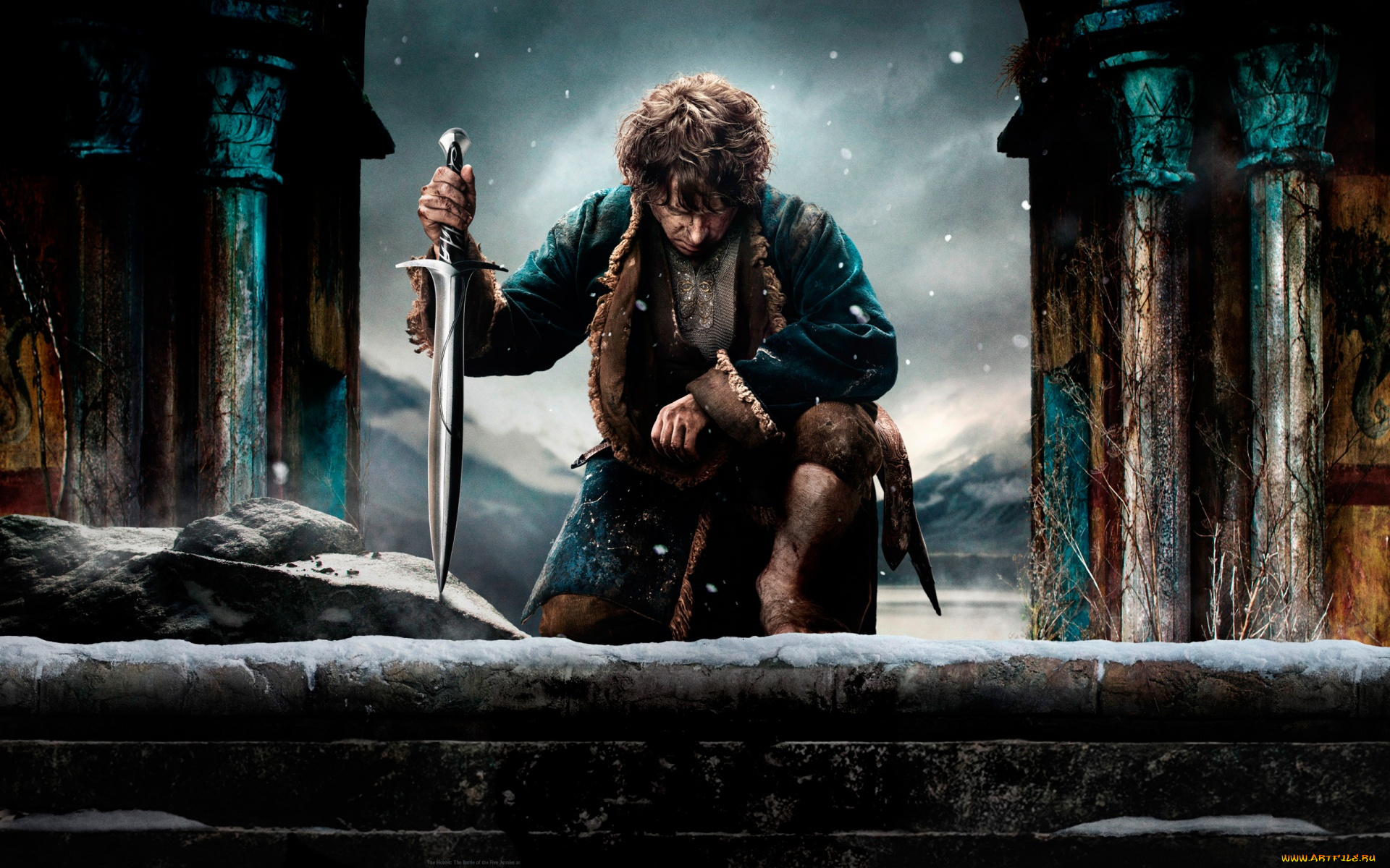 the, hobbit, , the, battle, of, the, five, armies, кино, фильмы, меч