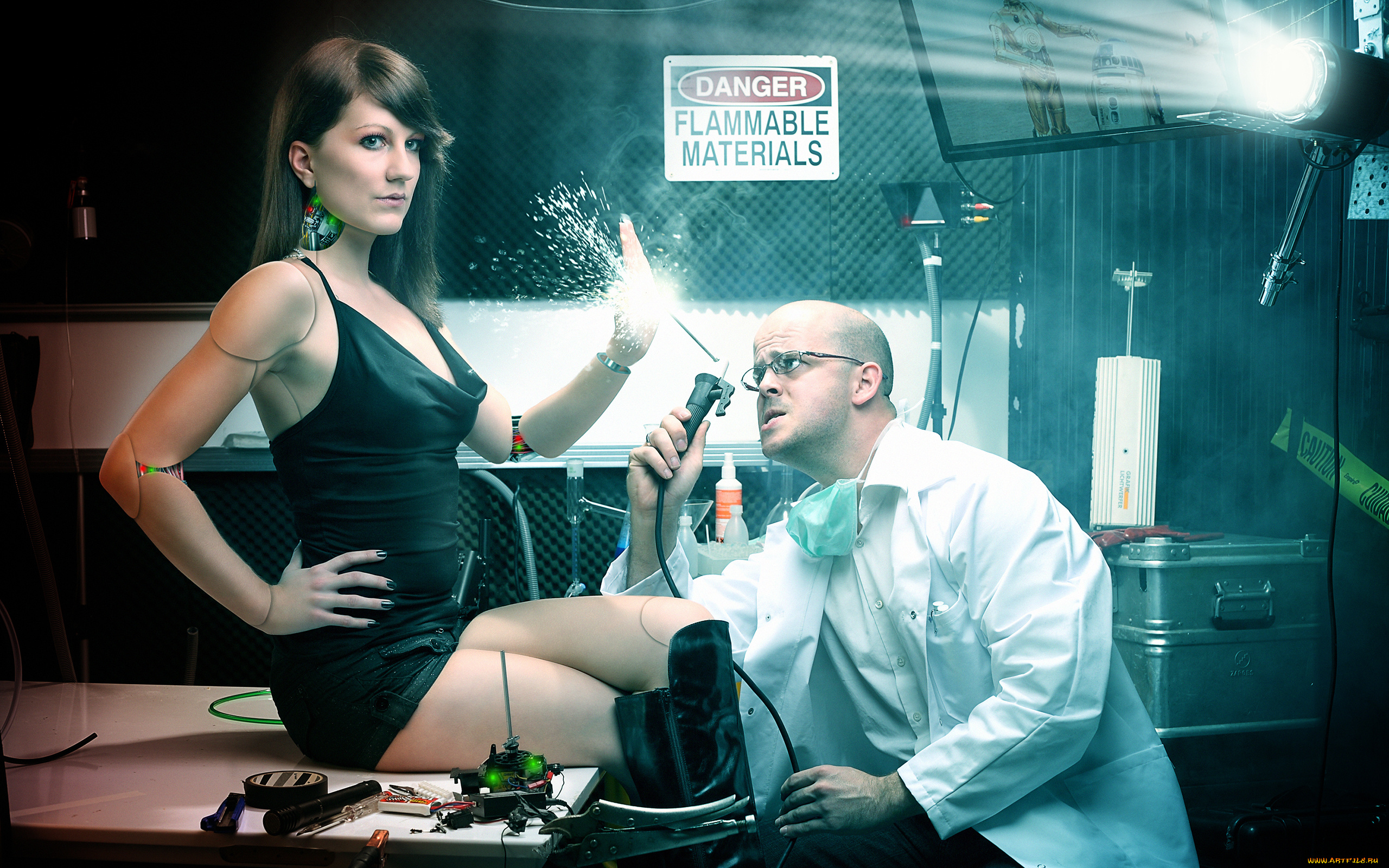 фэнтези, фотоарт, сварка