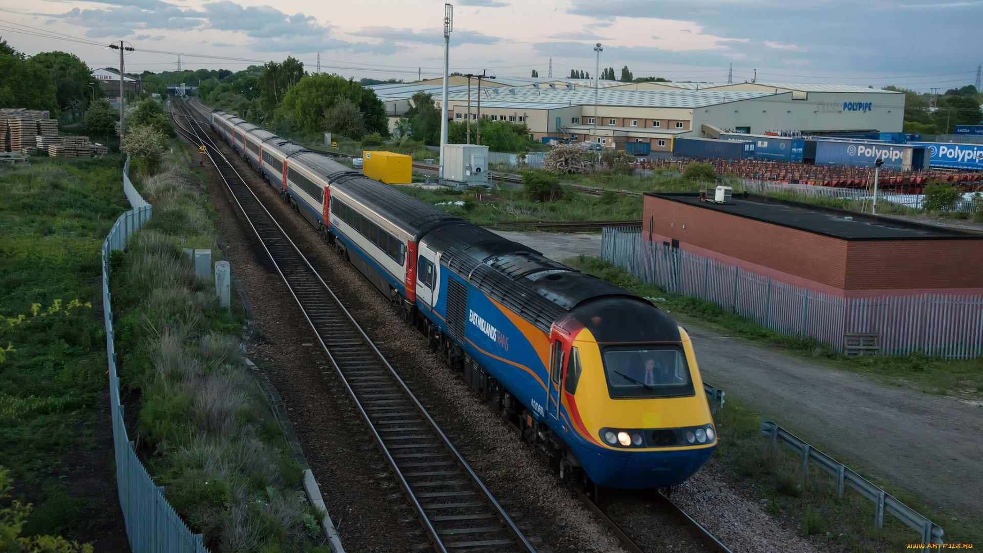 техника, поезда, состав, локомотив, дорога, рельсы, железная