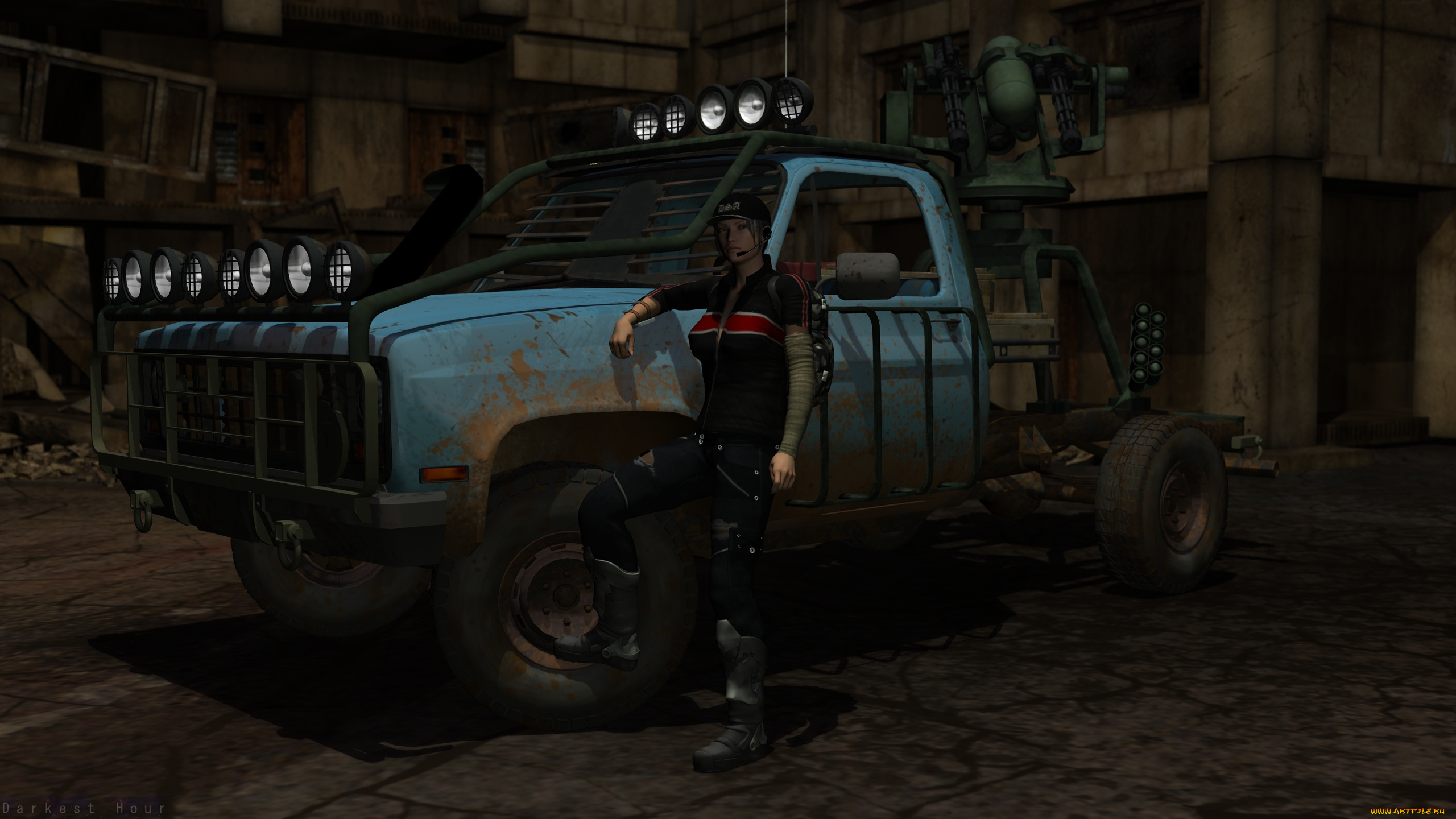 автомобили, 3d, car&girl, девушка, взгляд, фон, автомобиль