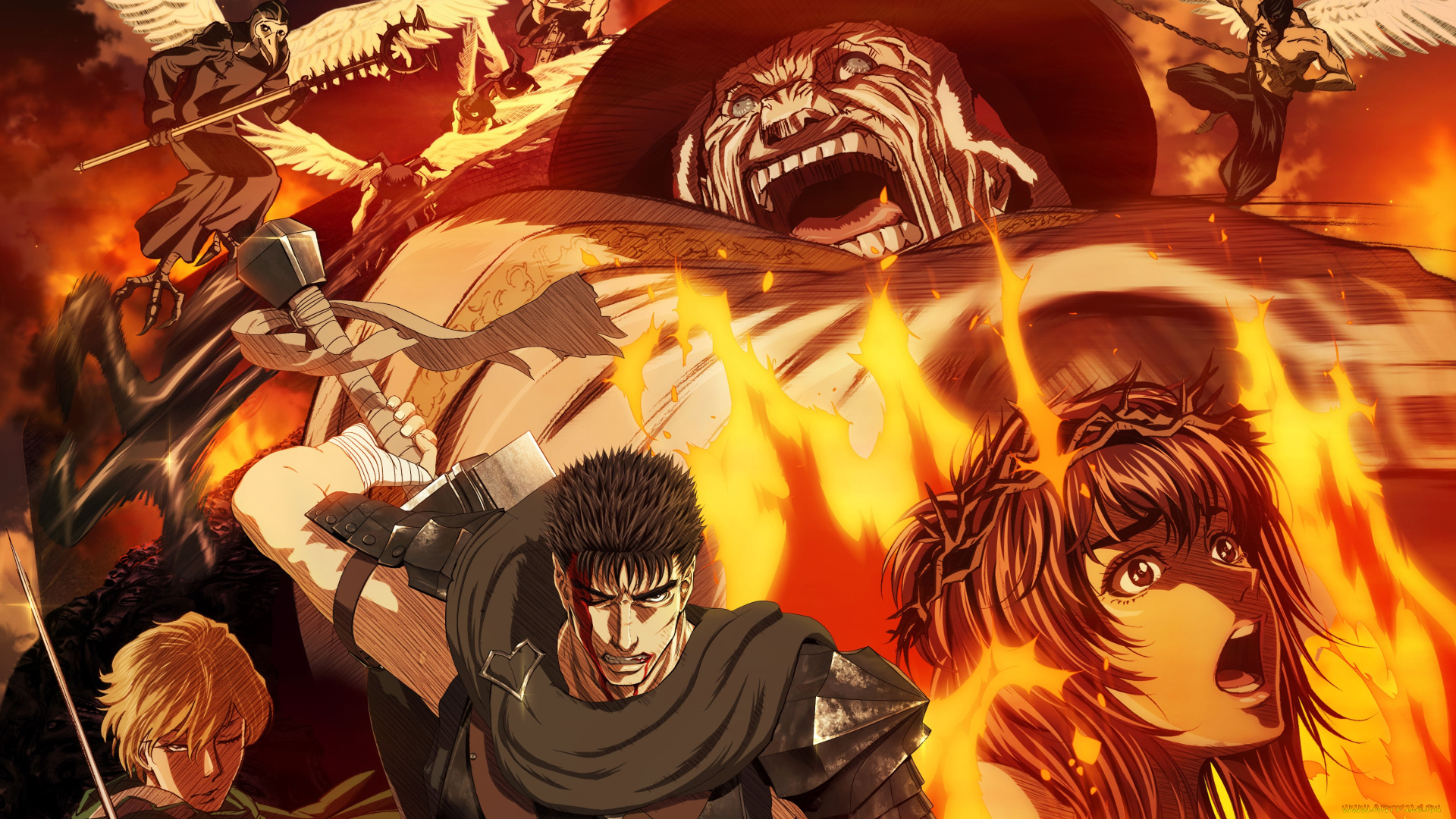 аниме, berserk, берсерк