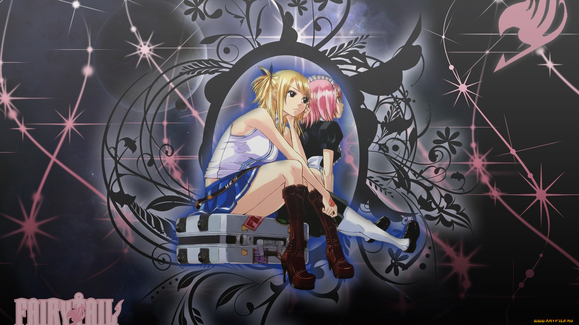 аниме, fairy, tail, fairy, tail, хвост, феи