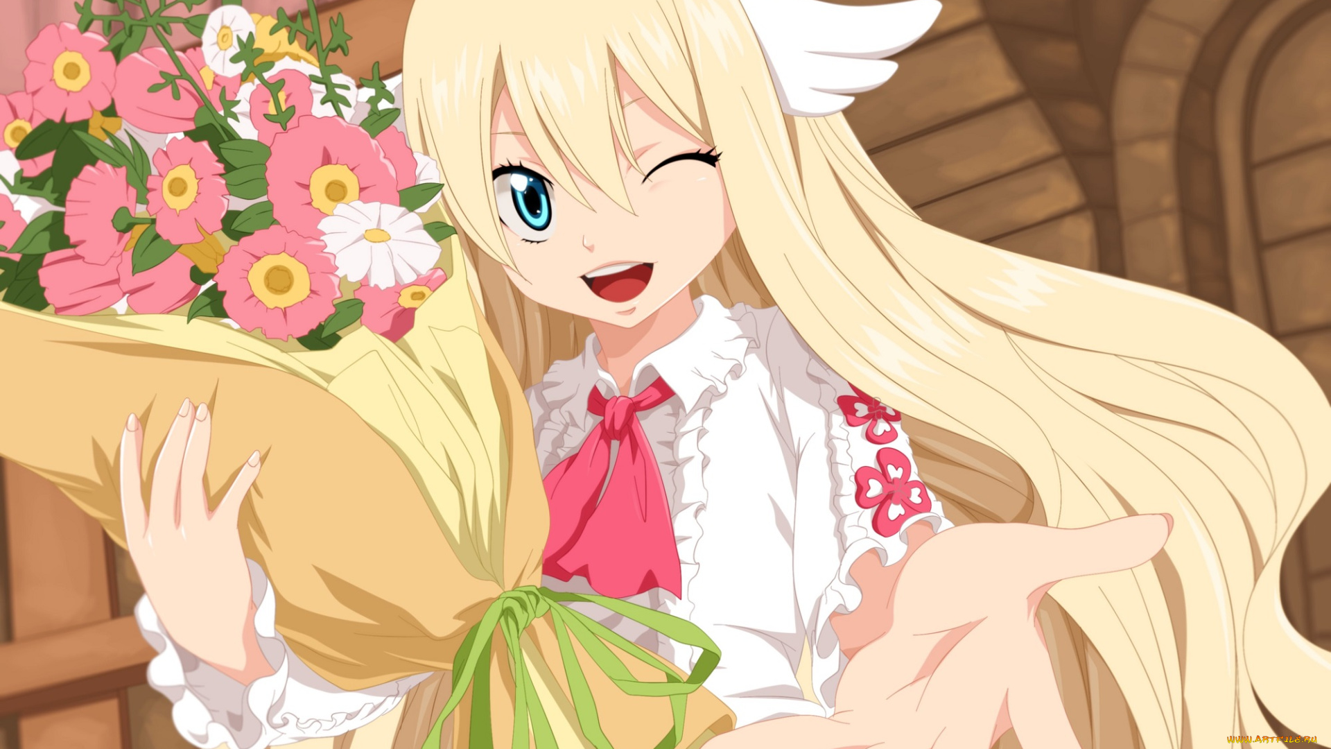 аниме, fairy, tail, хвост, феи