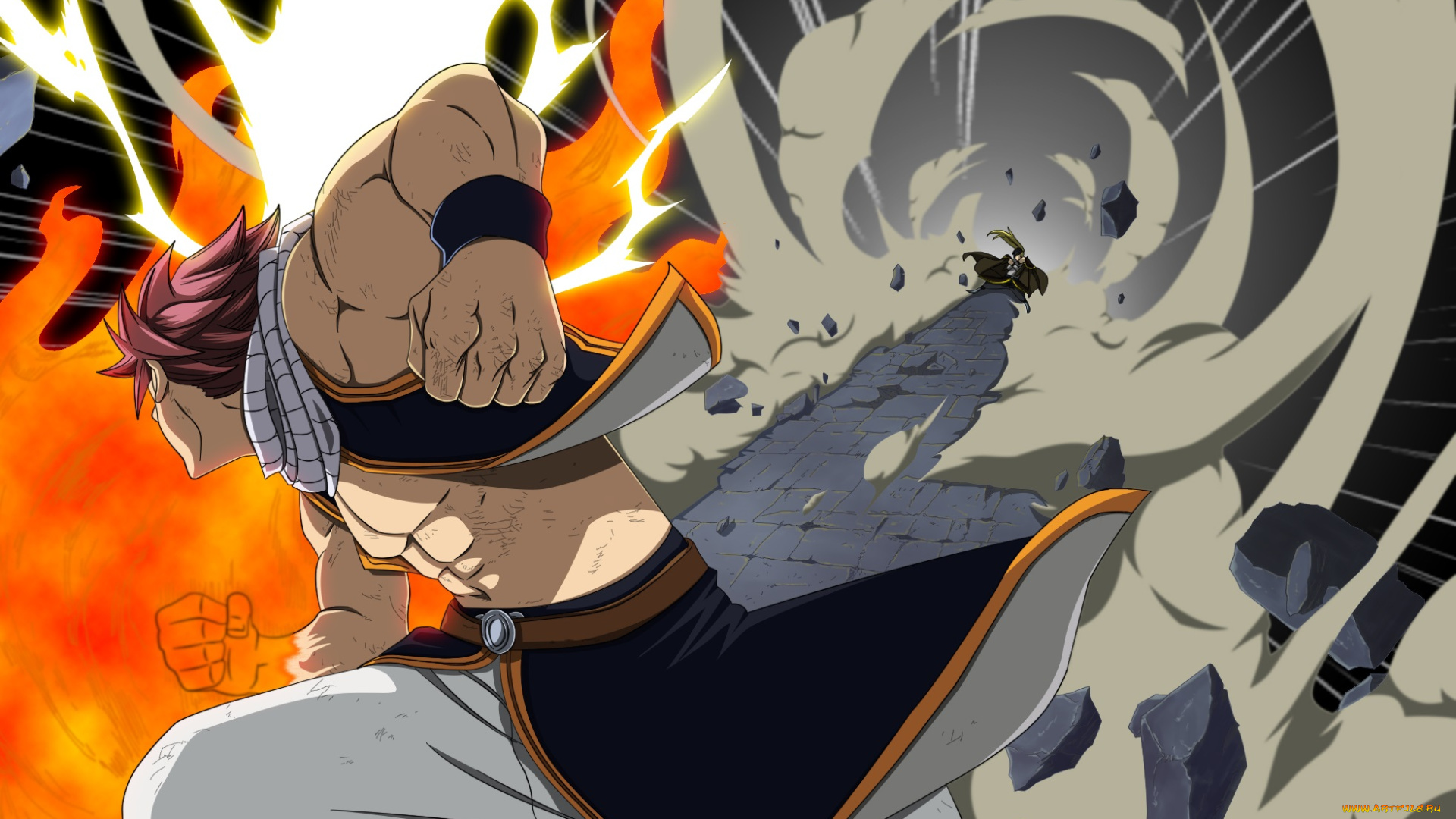 аниме, fairy, tail, хвост, феи