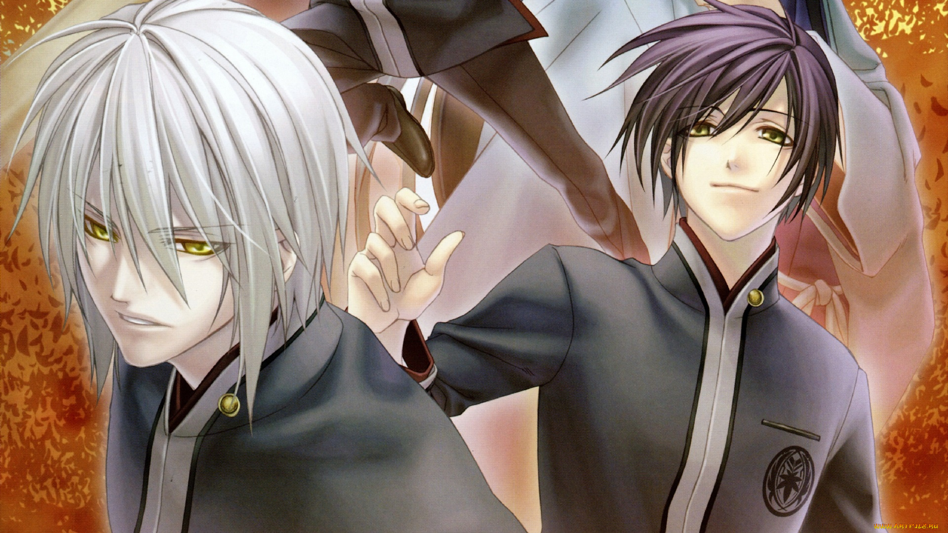 аниме, hiiro, no, kakera, парни