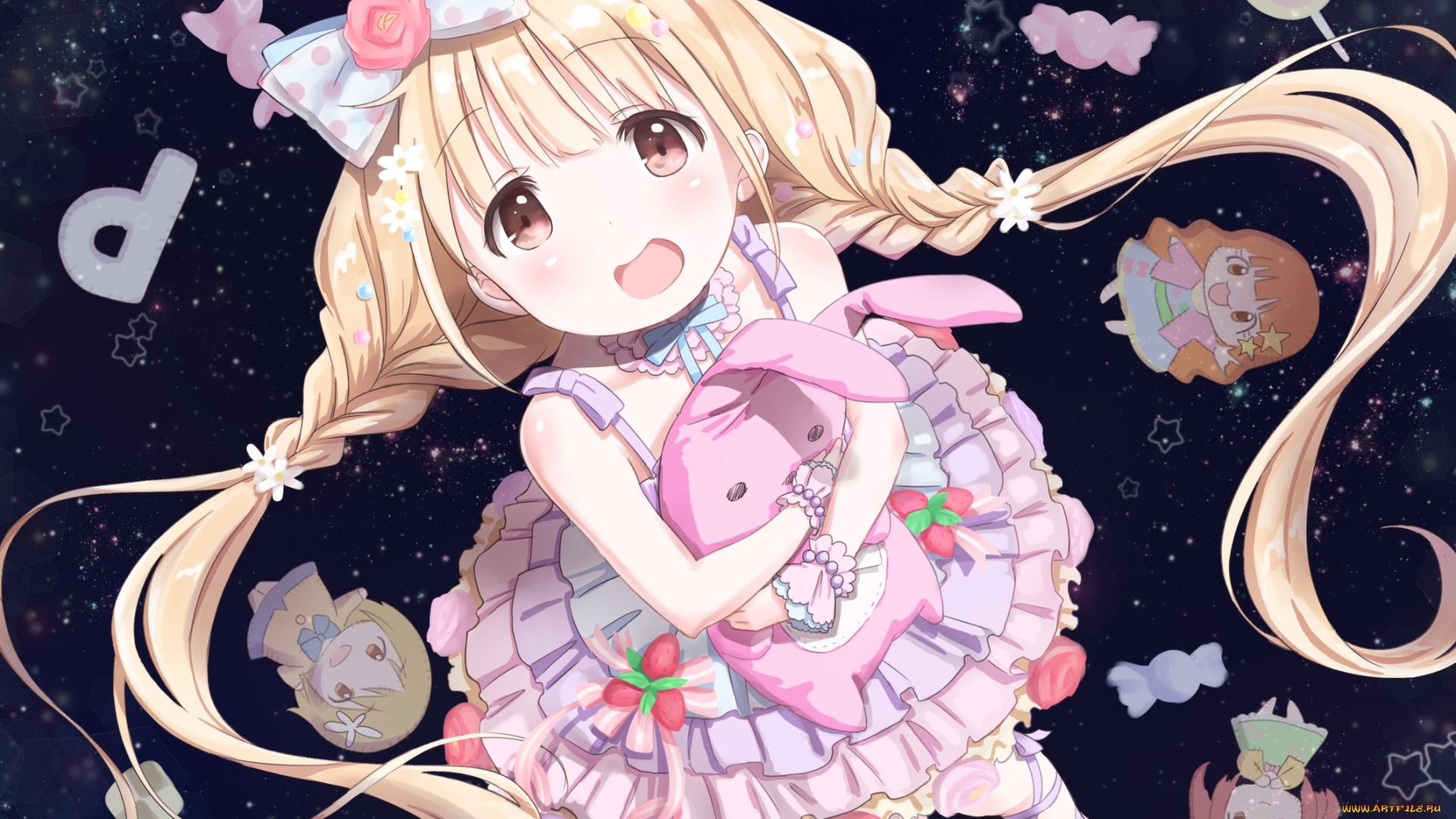 аниме, idolm@ster, девочка