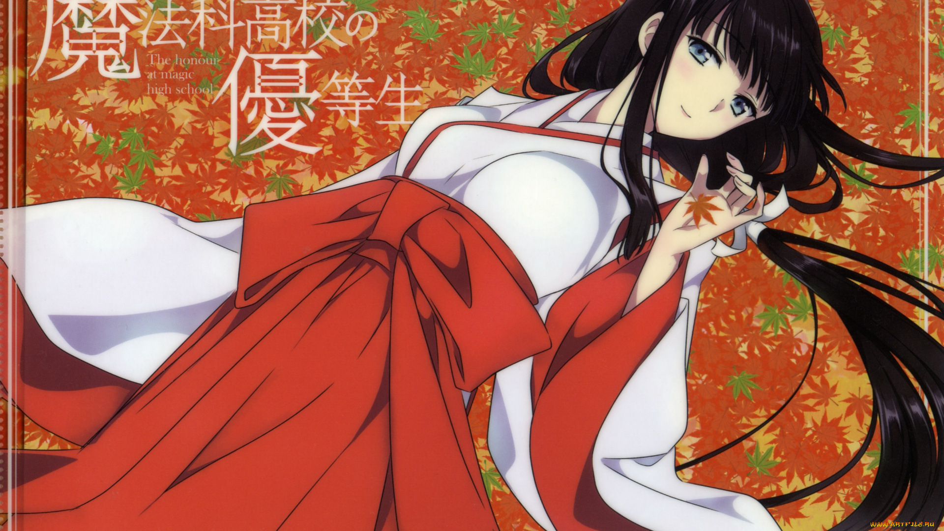 аниме, mahouka, koukou, no, rettousei, миюки