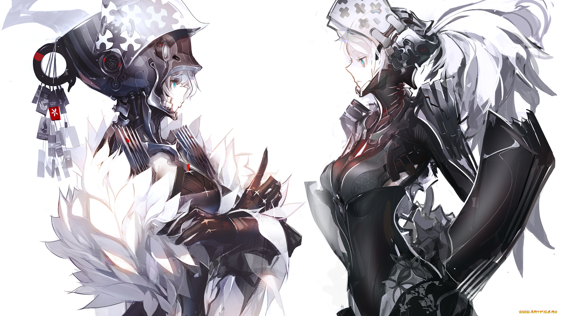 аниме, оружие, , техника, , технологии, девушки