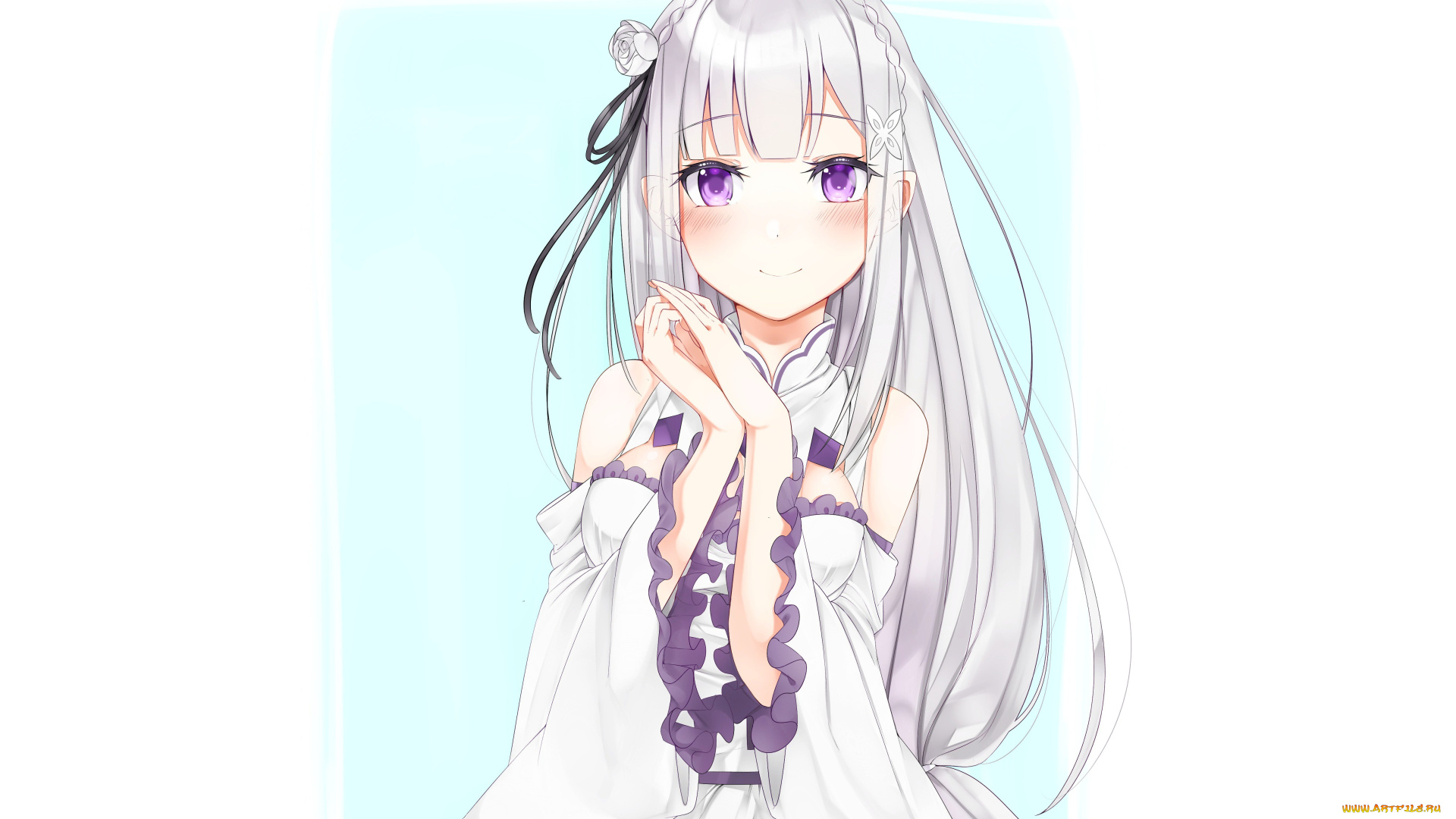 аниме, re, , zero, kara, hajimeru, isekai, seikatsu, девушка