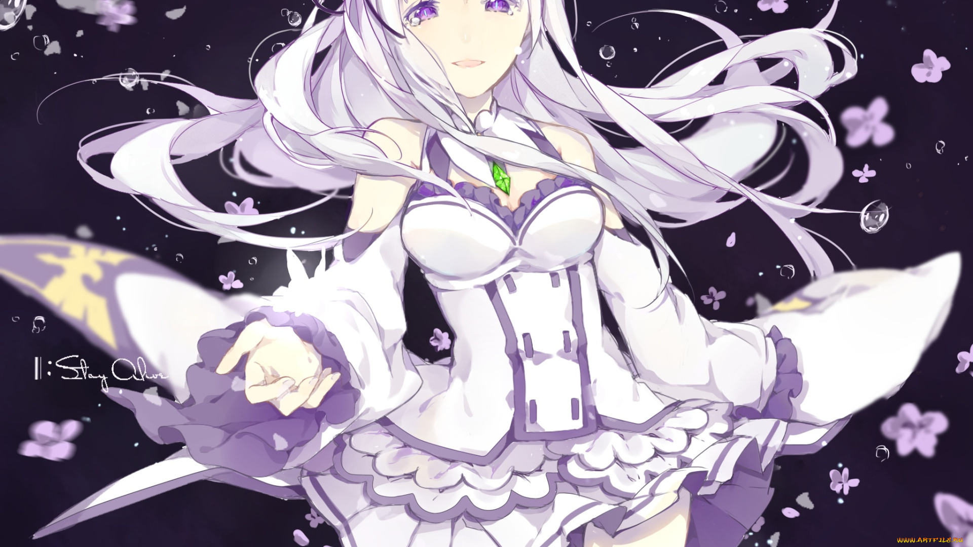 аниме, re, , zero, kara, hajimeru, isekai, seikatsu, девушка
