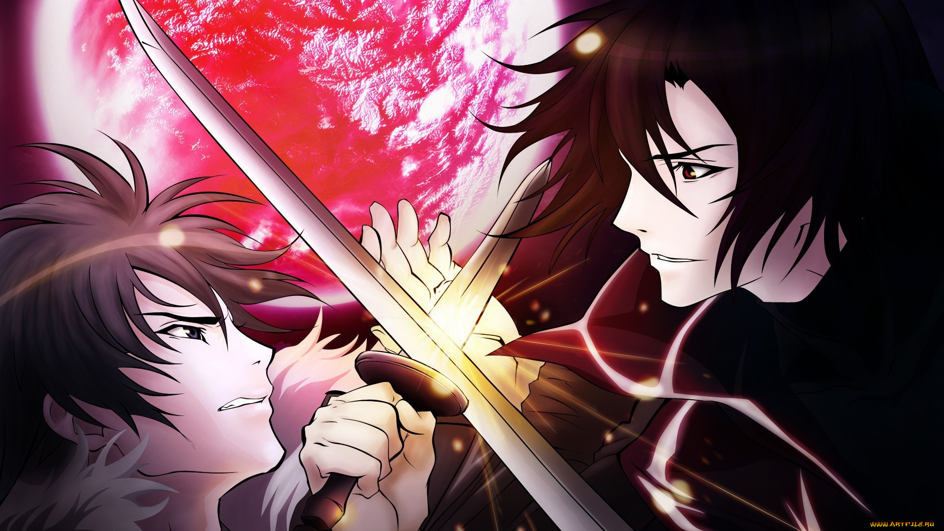 аниме, togainu, no, chi, парни