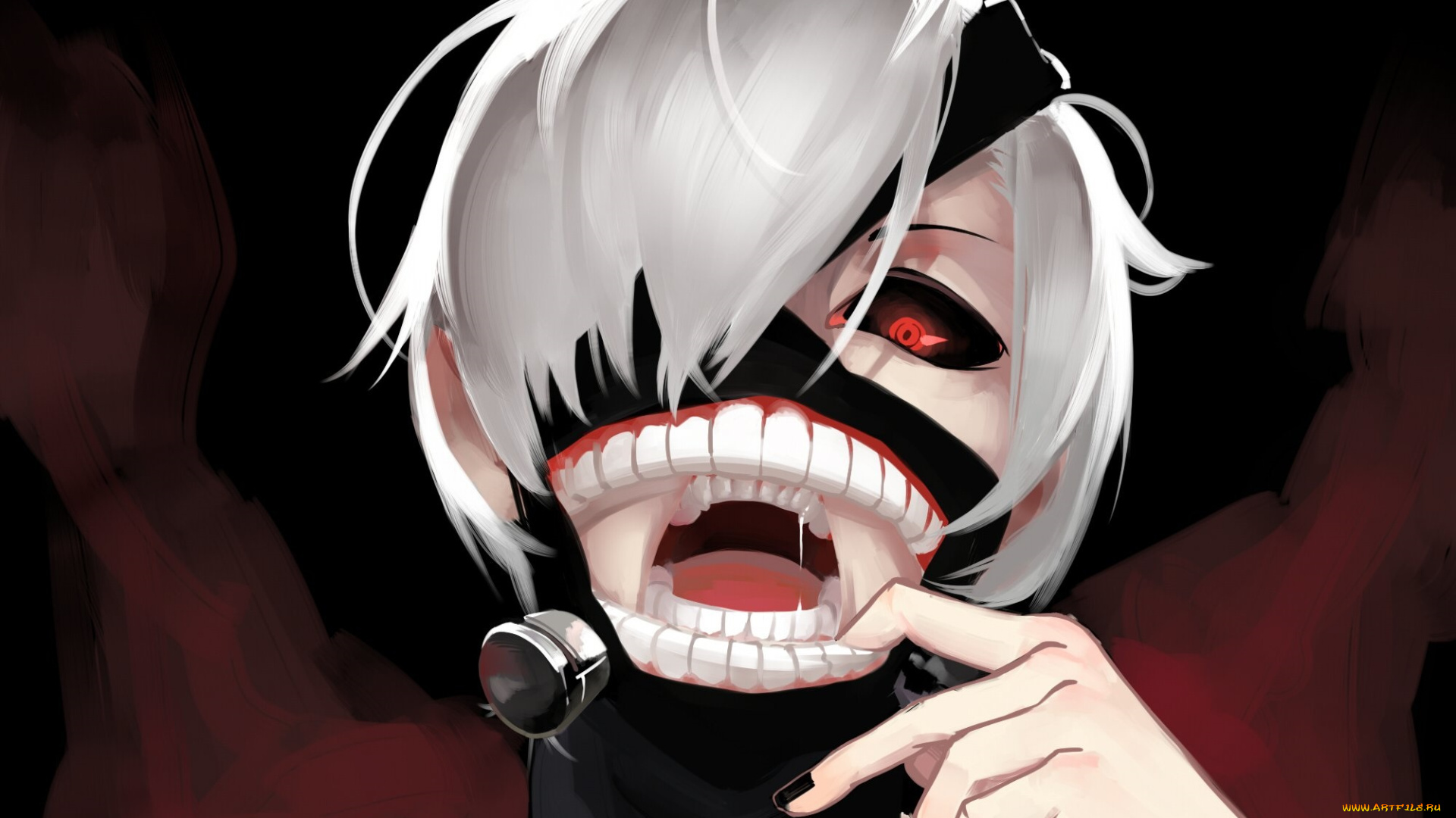 аниме, tokyo, ghoul, канеки