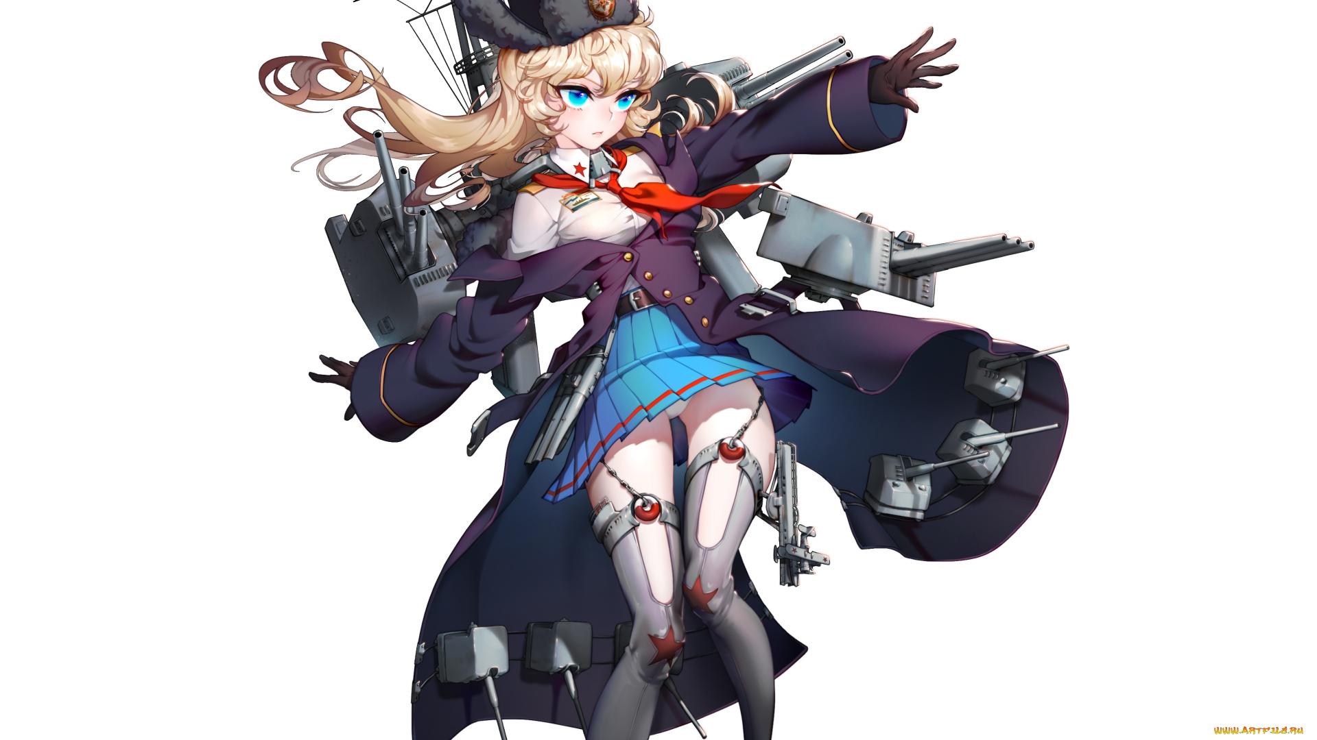 аниме, zhan, jian, shao, nyu, девушка