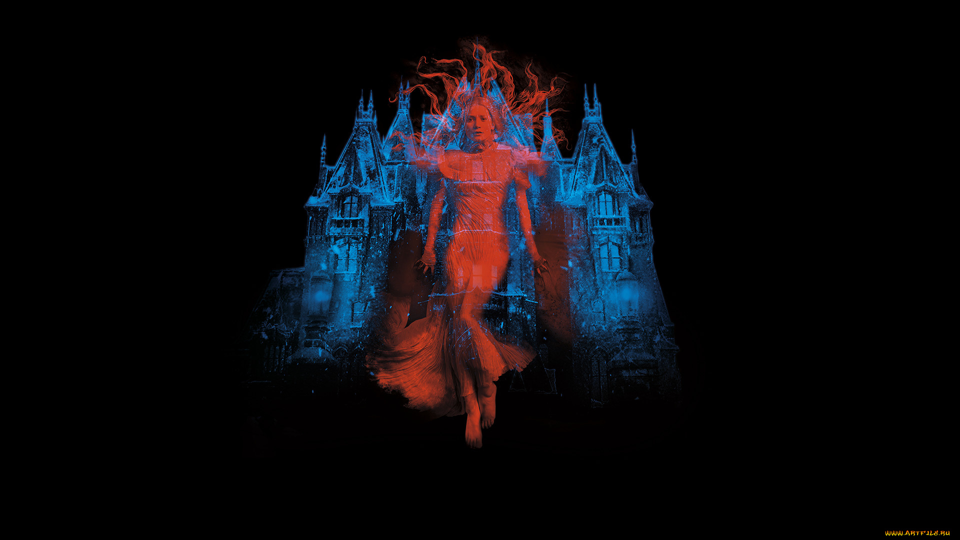 crimson, peak, кино, фильмы, девушка