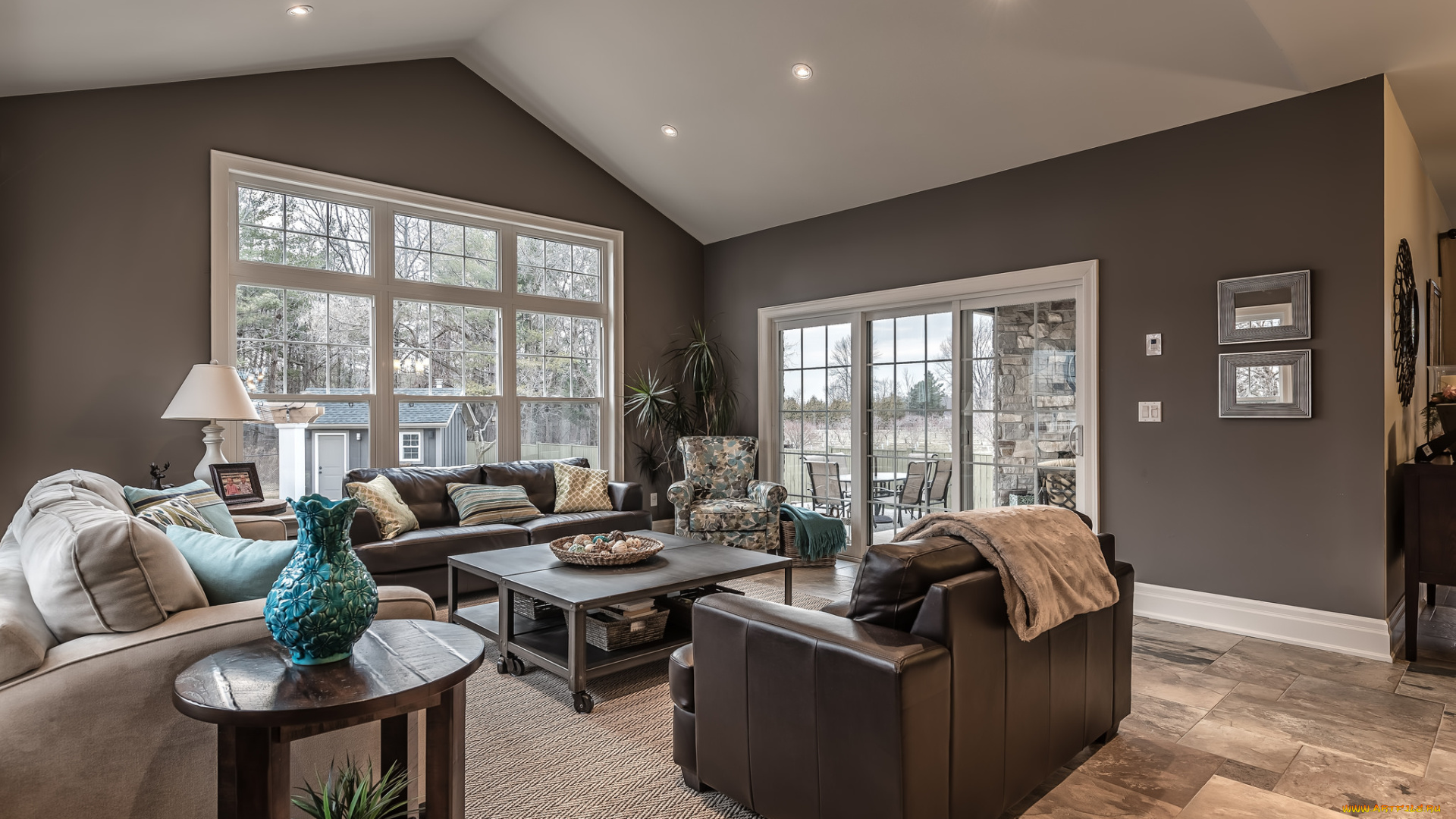 интерьер, гостиная, мебель, комната