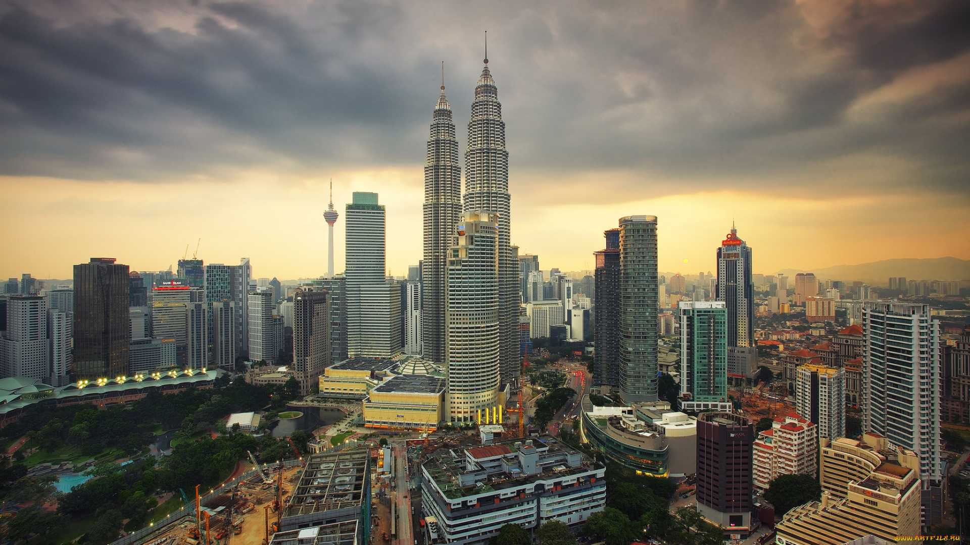 kuala, lumpur, city, centre, города, куала-лумпур, , малайзия, деловой, центр