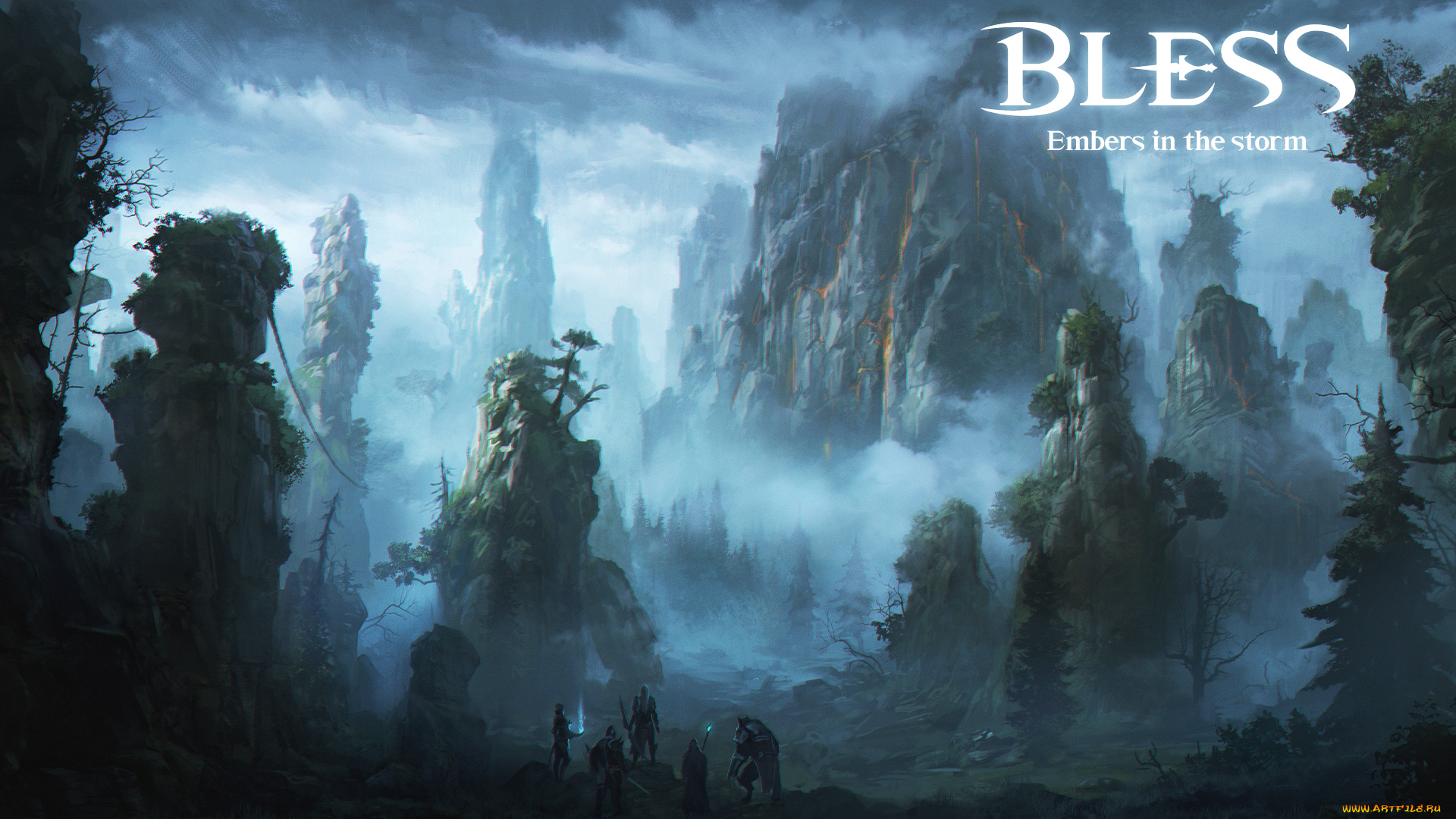 видео, игры, bless, online, арт, action, bless, online, ролевая