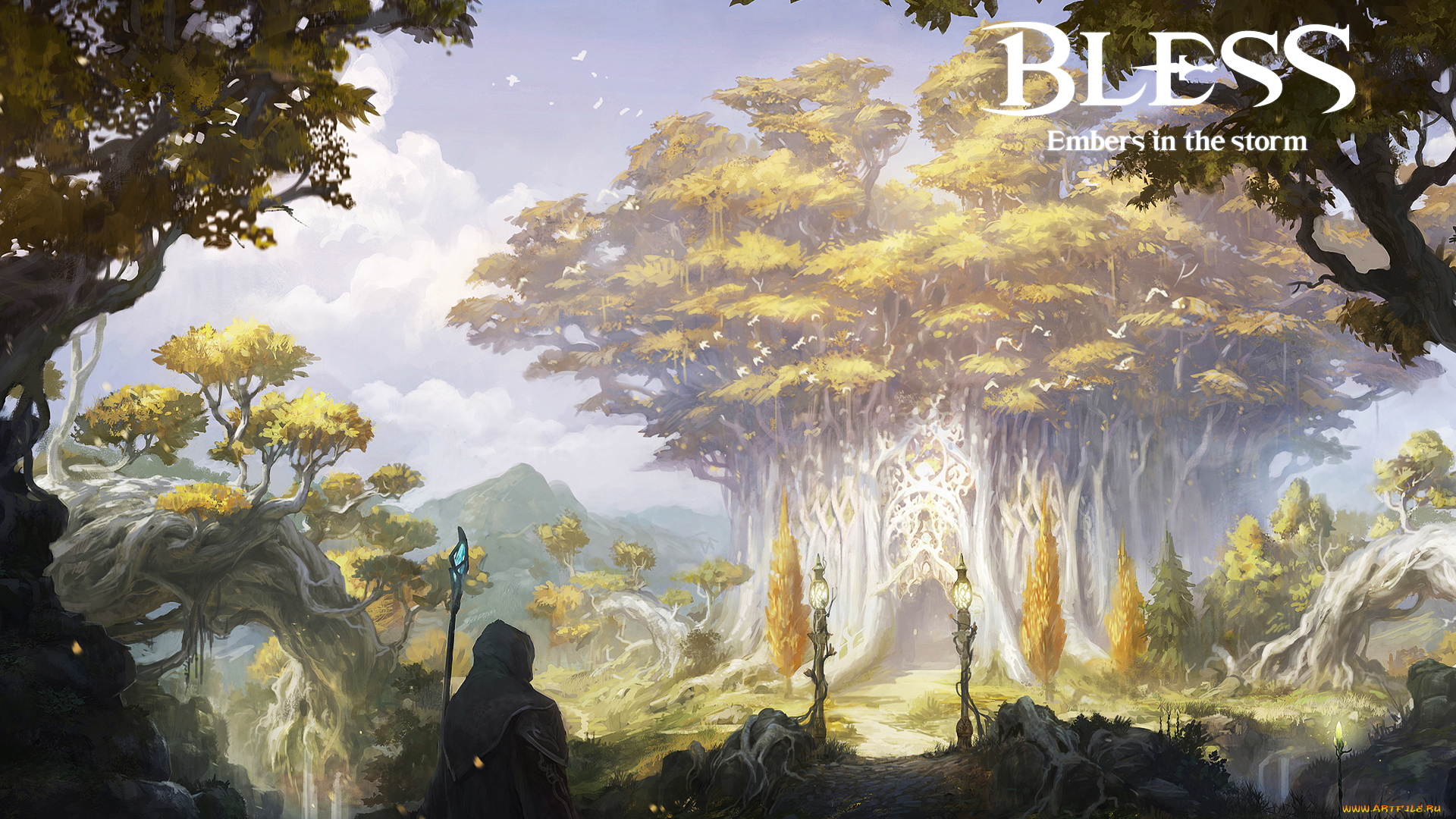 видео, игры, bless, online, арт, action, bless, online, ролевая