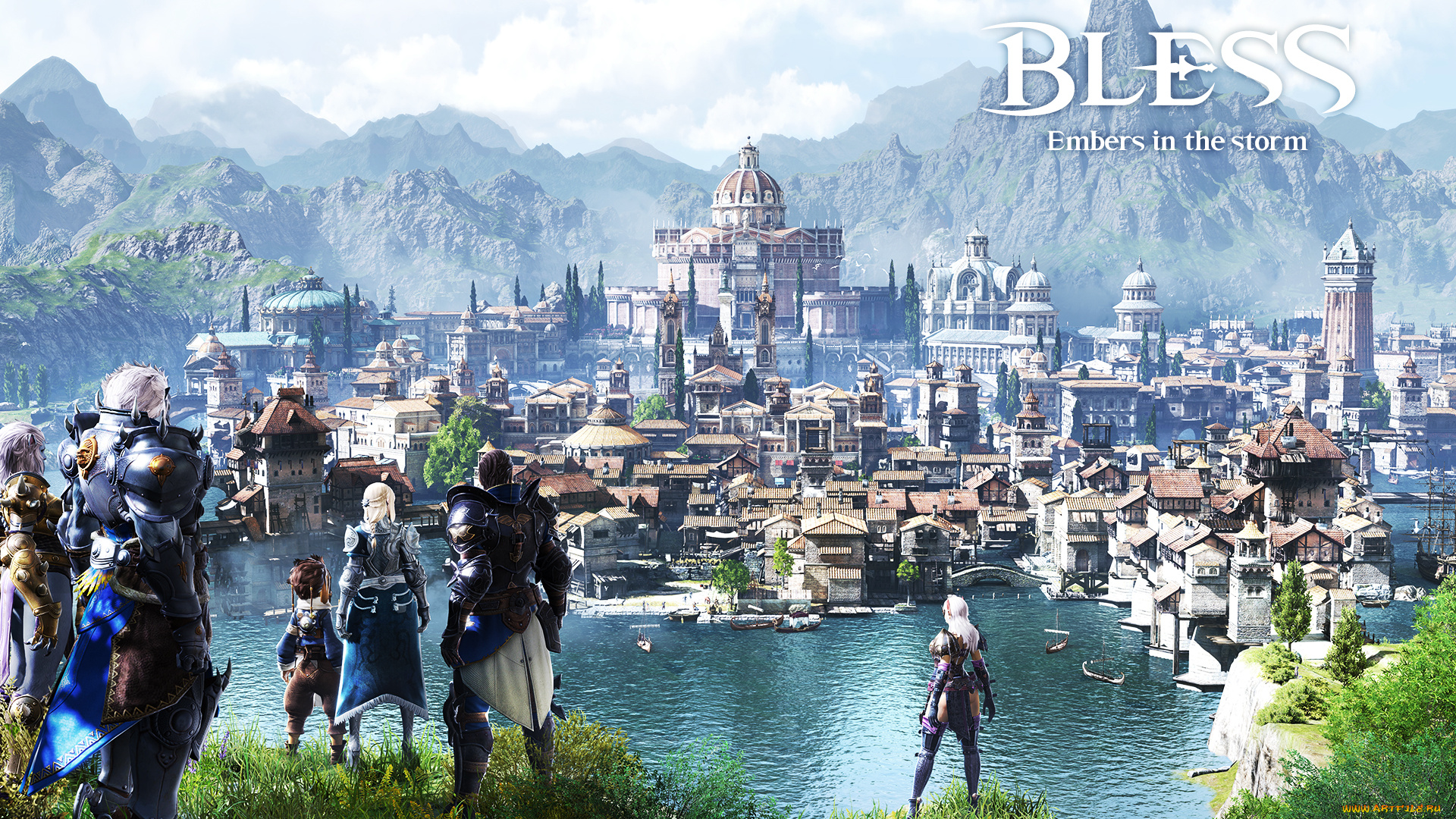 видео, игры, bless, online, арт, action, ролевая, bless, online