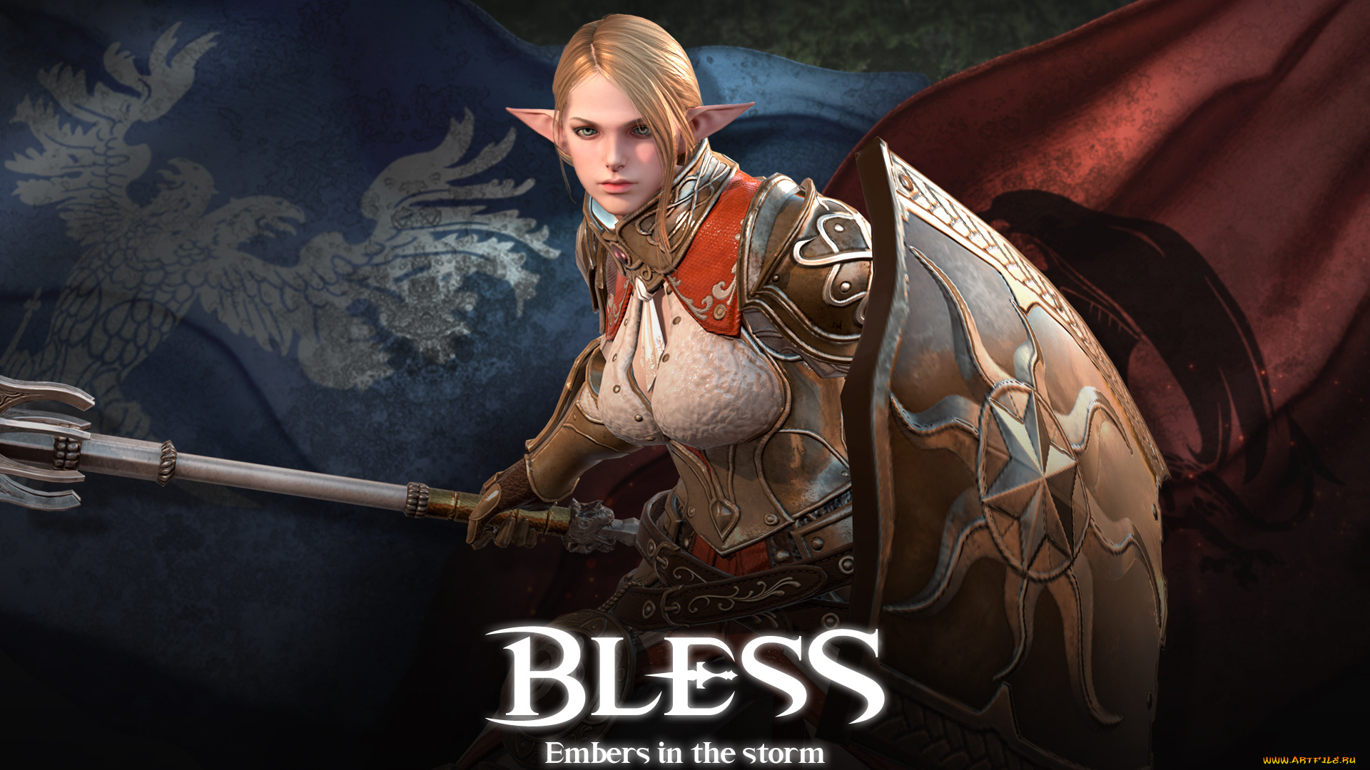 видео, игры, bless, online, персонаж