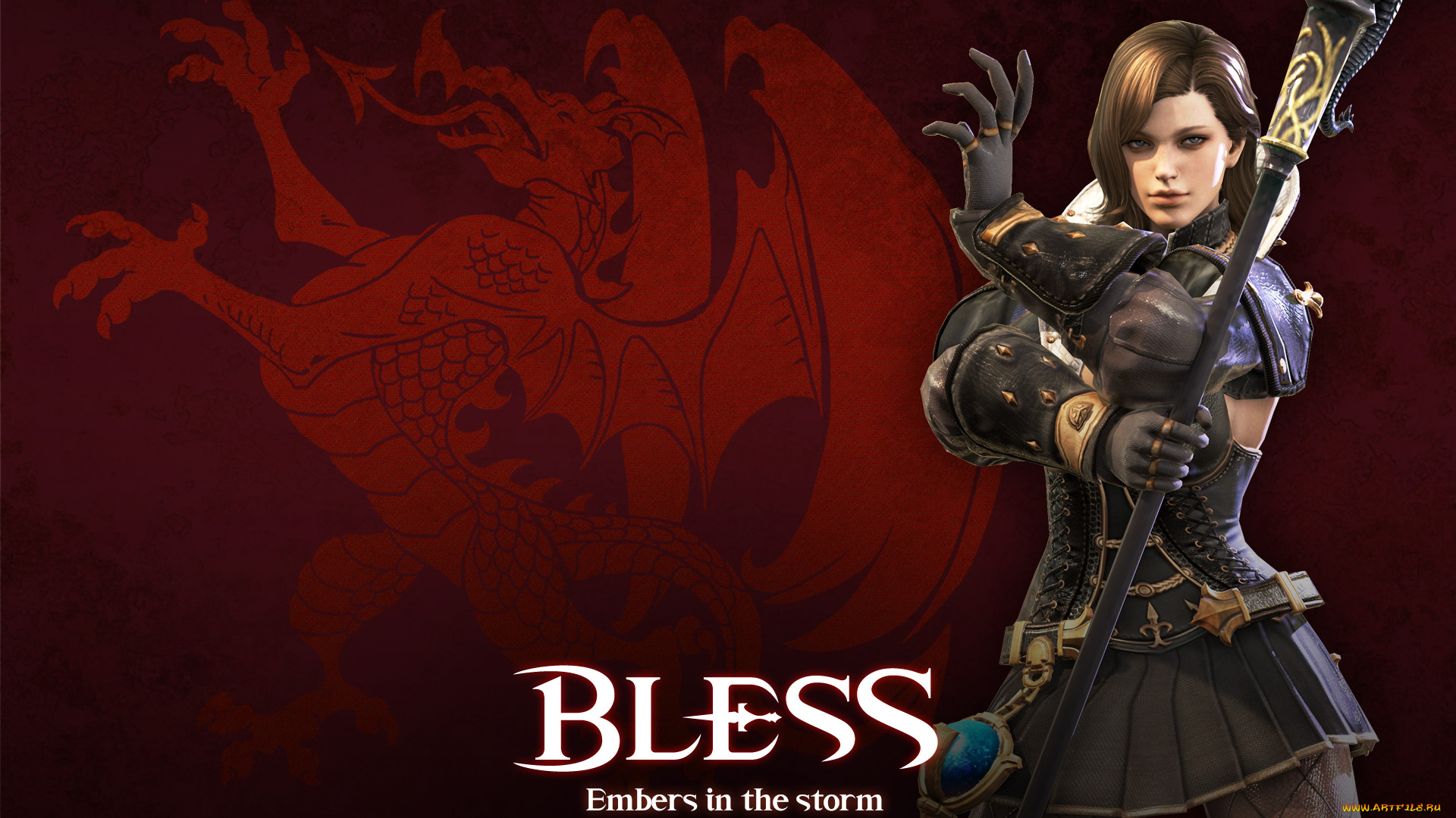 видео, игры, bless, online, персонаж