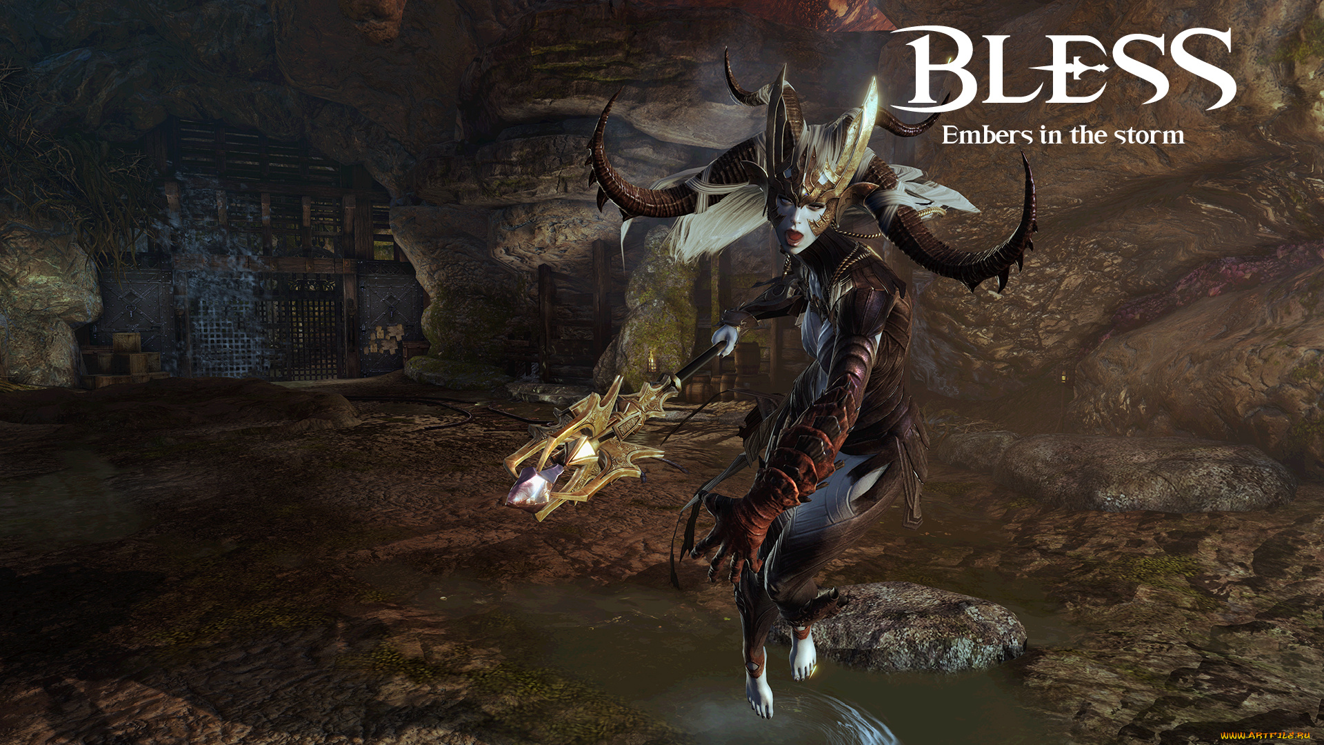 видео, игры, bless, online, персонаж