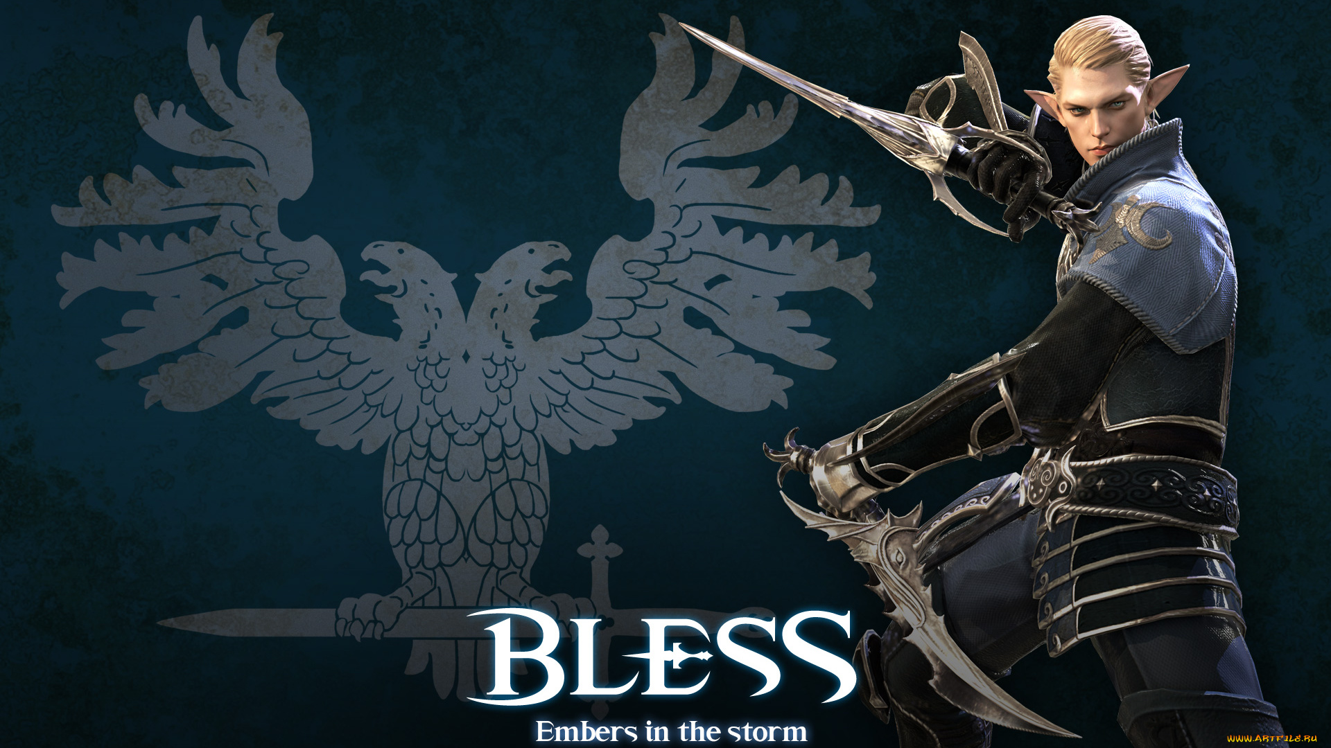 видео, игры, bless, online, персонаж