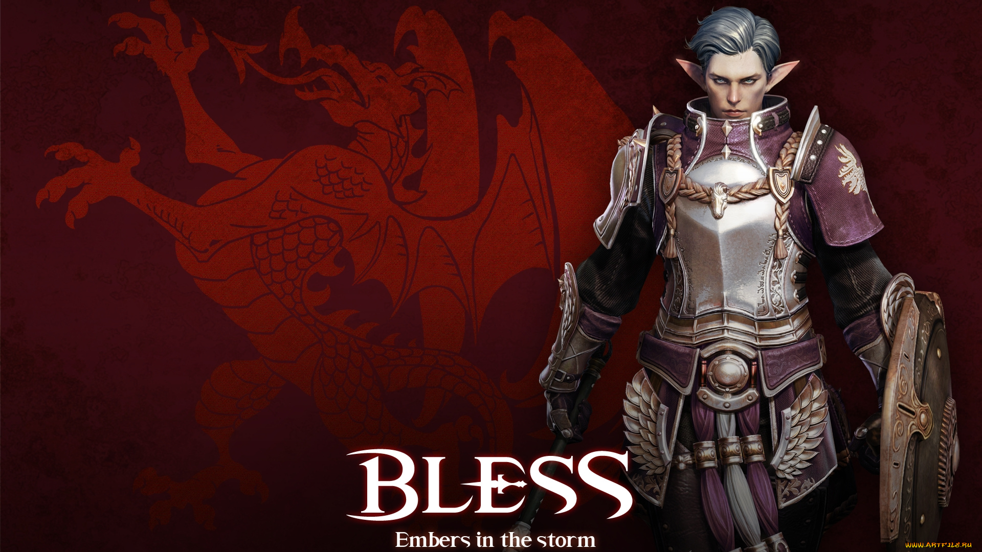 видео, игры, bless, online, персонаж