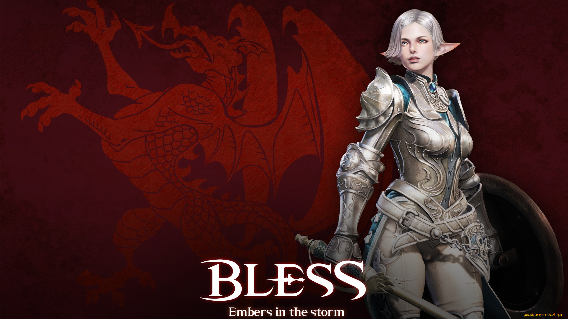 видео, игры, bless, online, персонаж