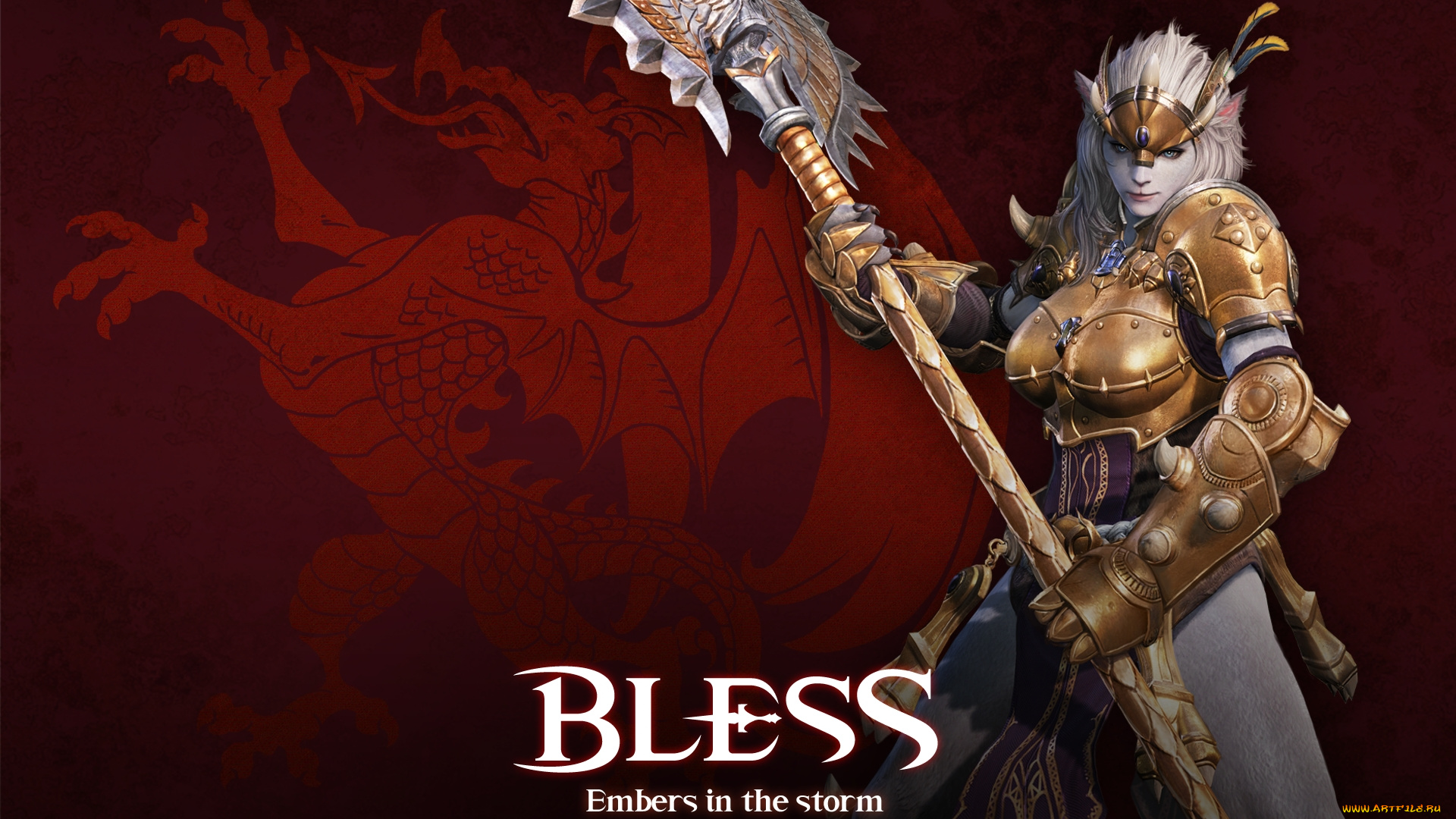 видео, игры, bless, online, персонаж