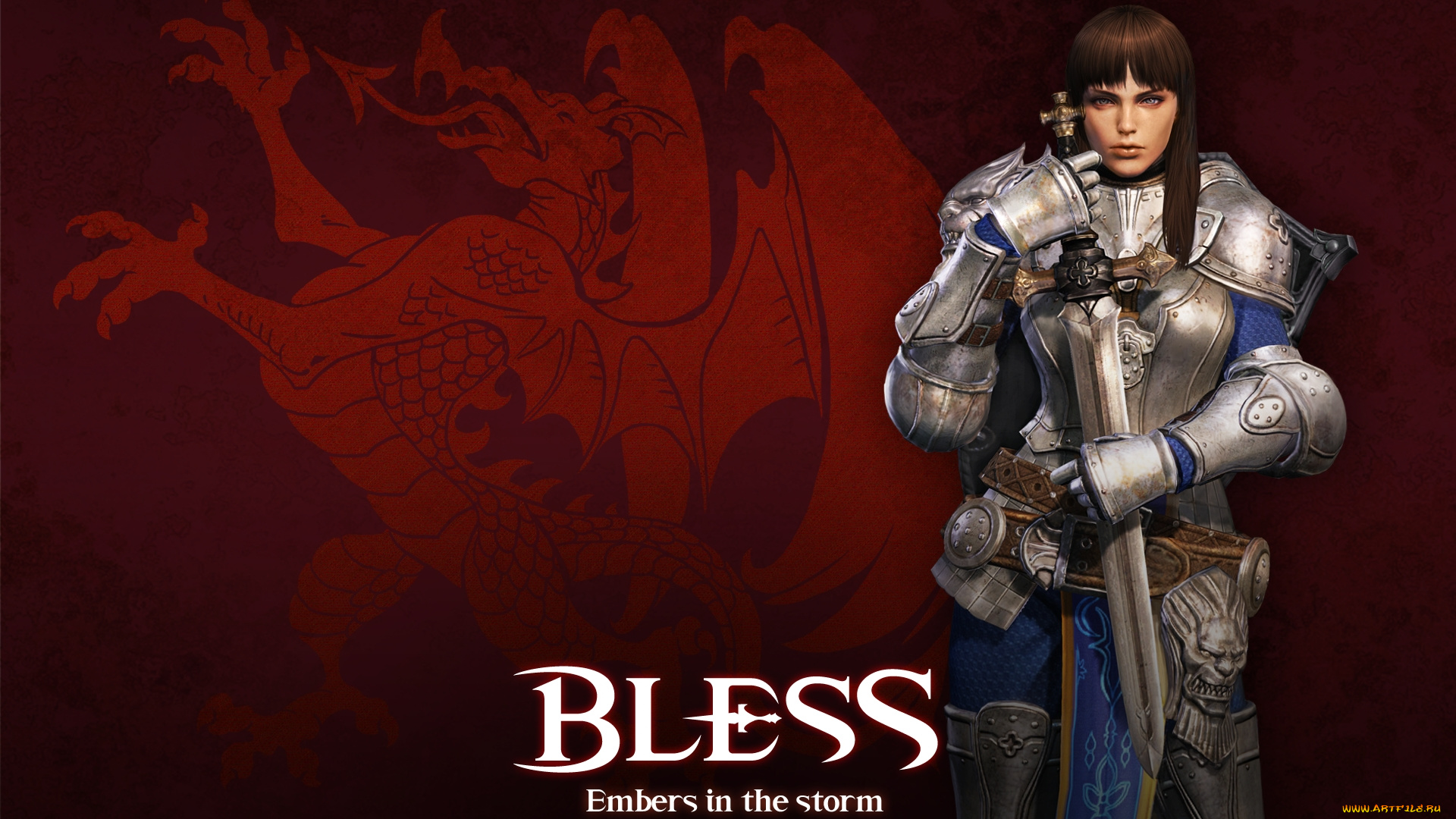 видео, игры, bless, online, персонаж