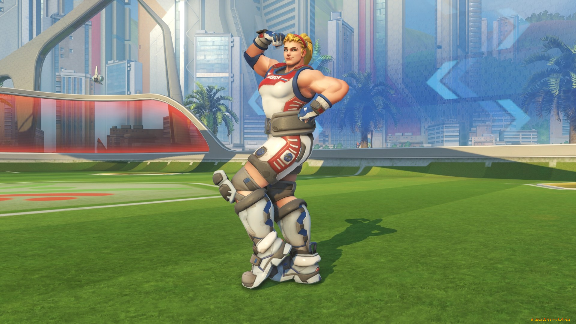 видео, игры, overwatch, девушка