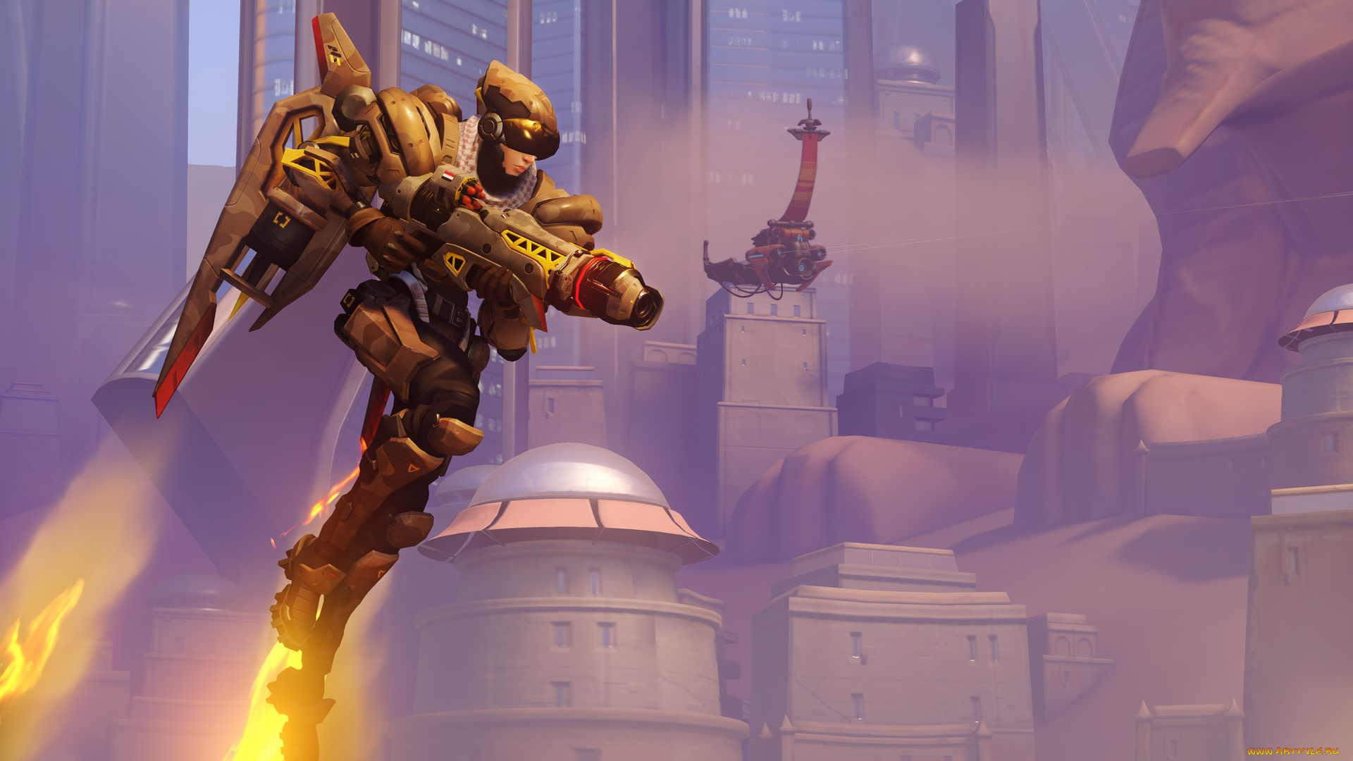 видео, игры, overwatch, девушка