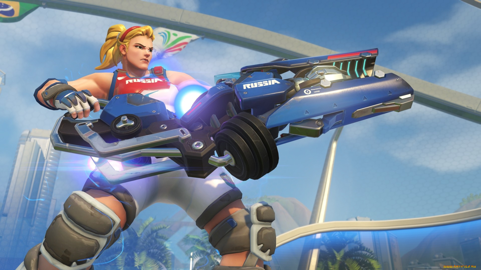 видео, игры, overwatch, девушка