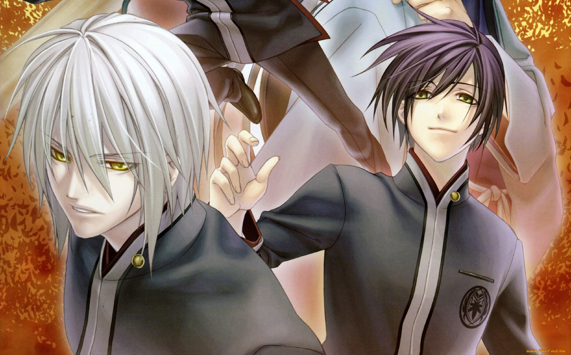 аниме, hiiro, no, kakera, парни