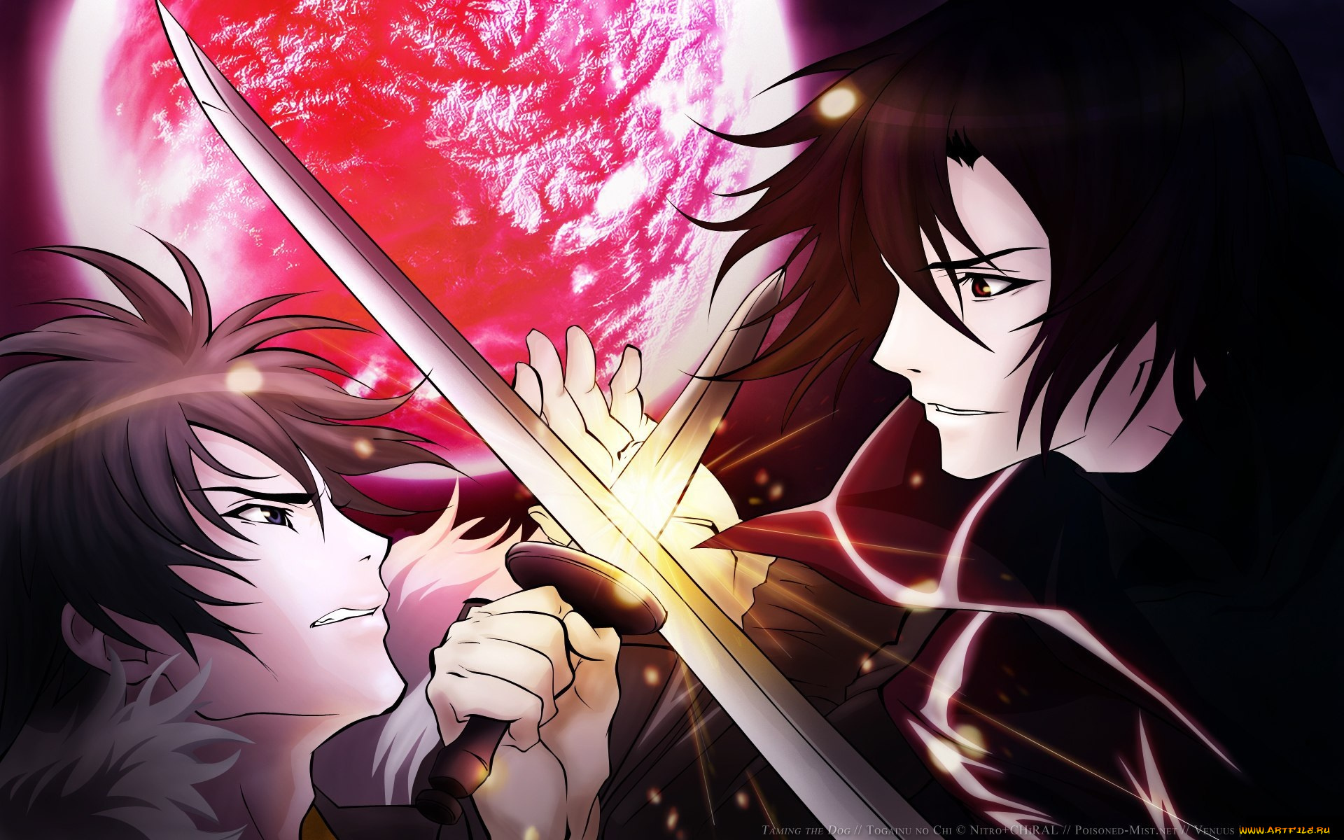 аниме, togainu, no, chi, парни