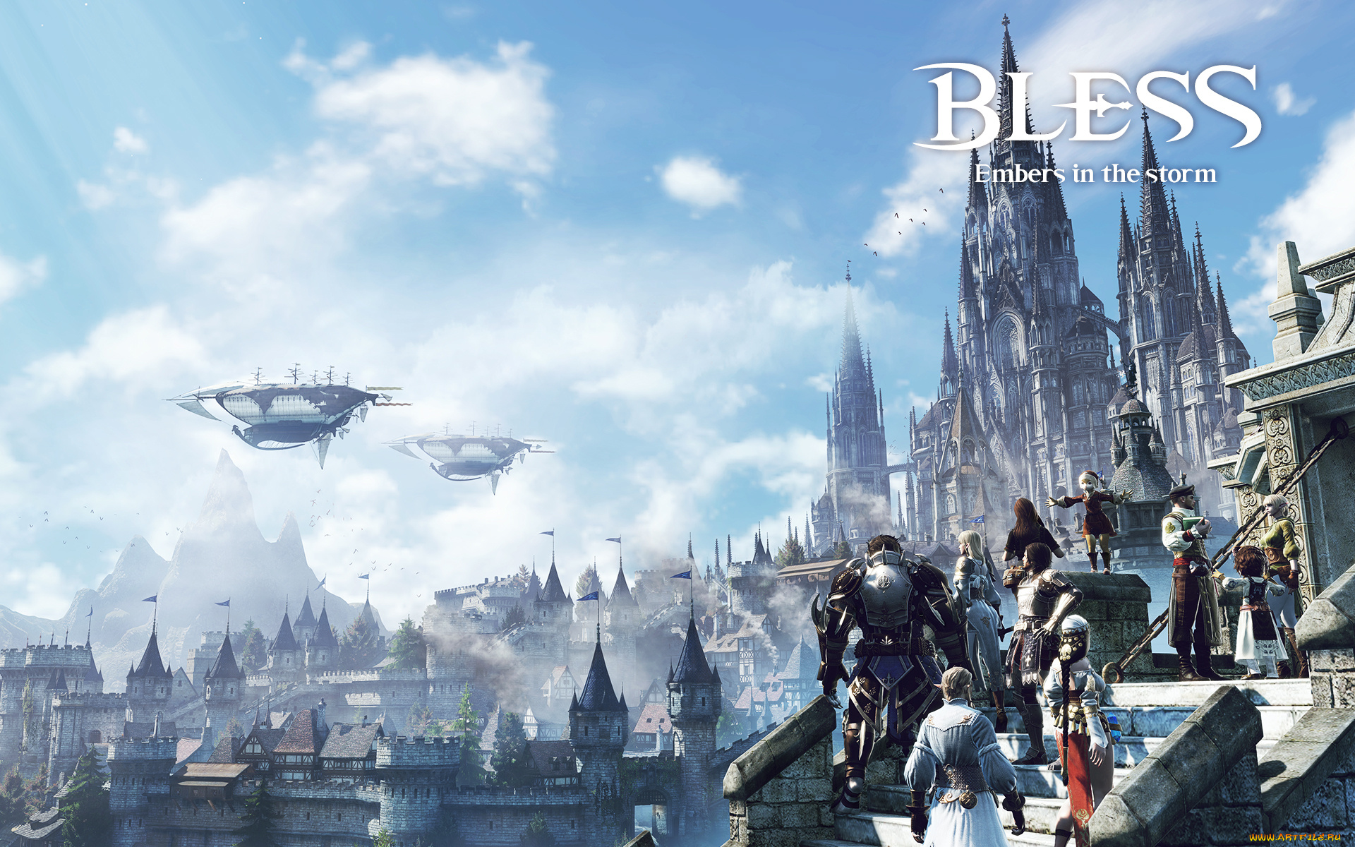 видео, игры, bless, online, action, ролевая, bless, online