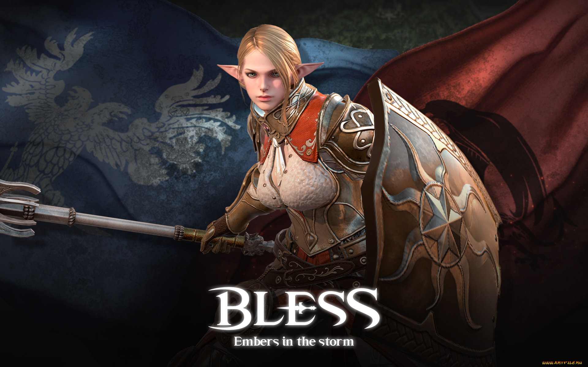 видео, игры, bless, online, персонаж