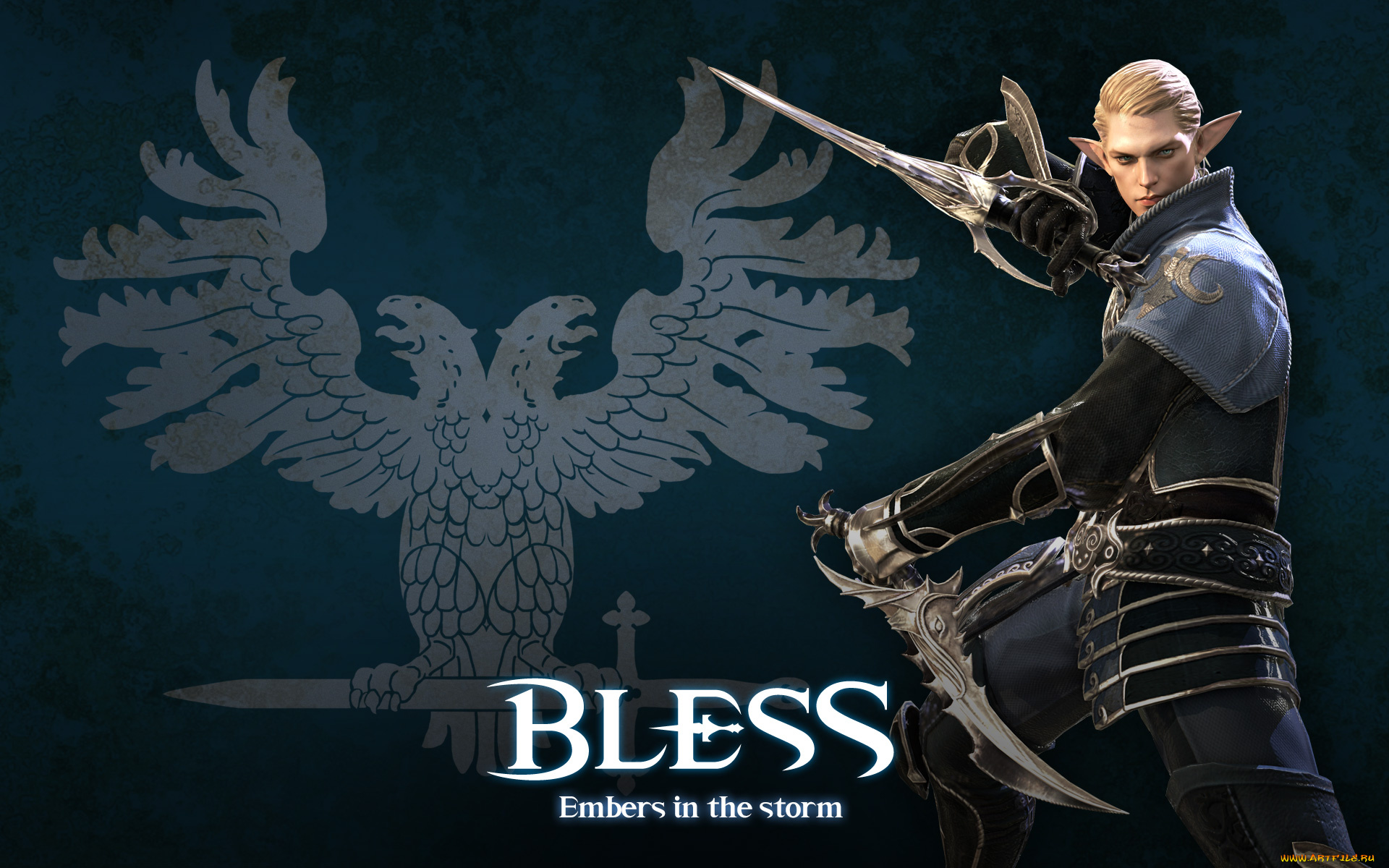 видео, игры, bless, online, персонаж