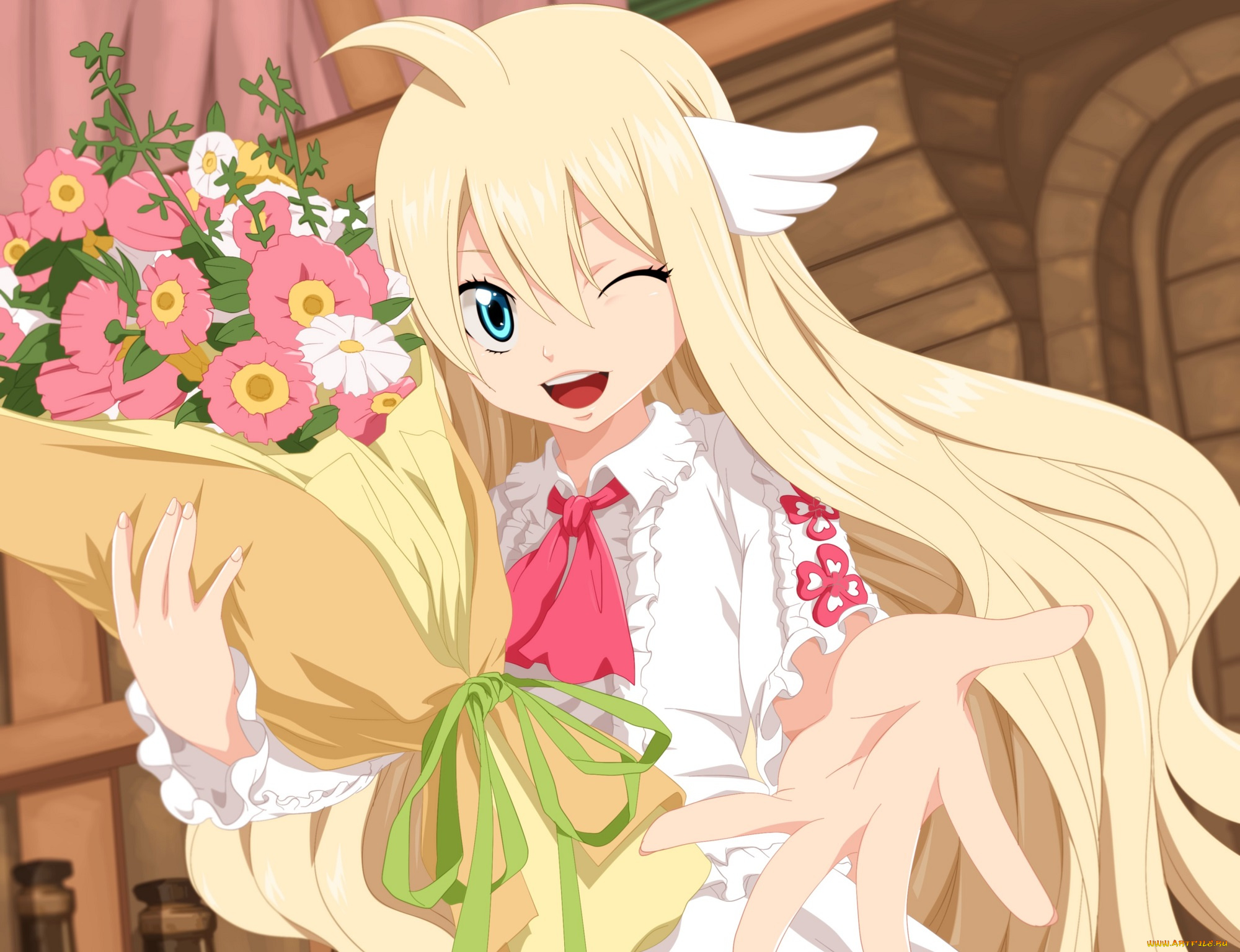 аниме, fairy, tail, хвост, феи