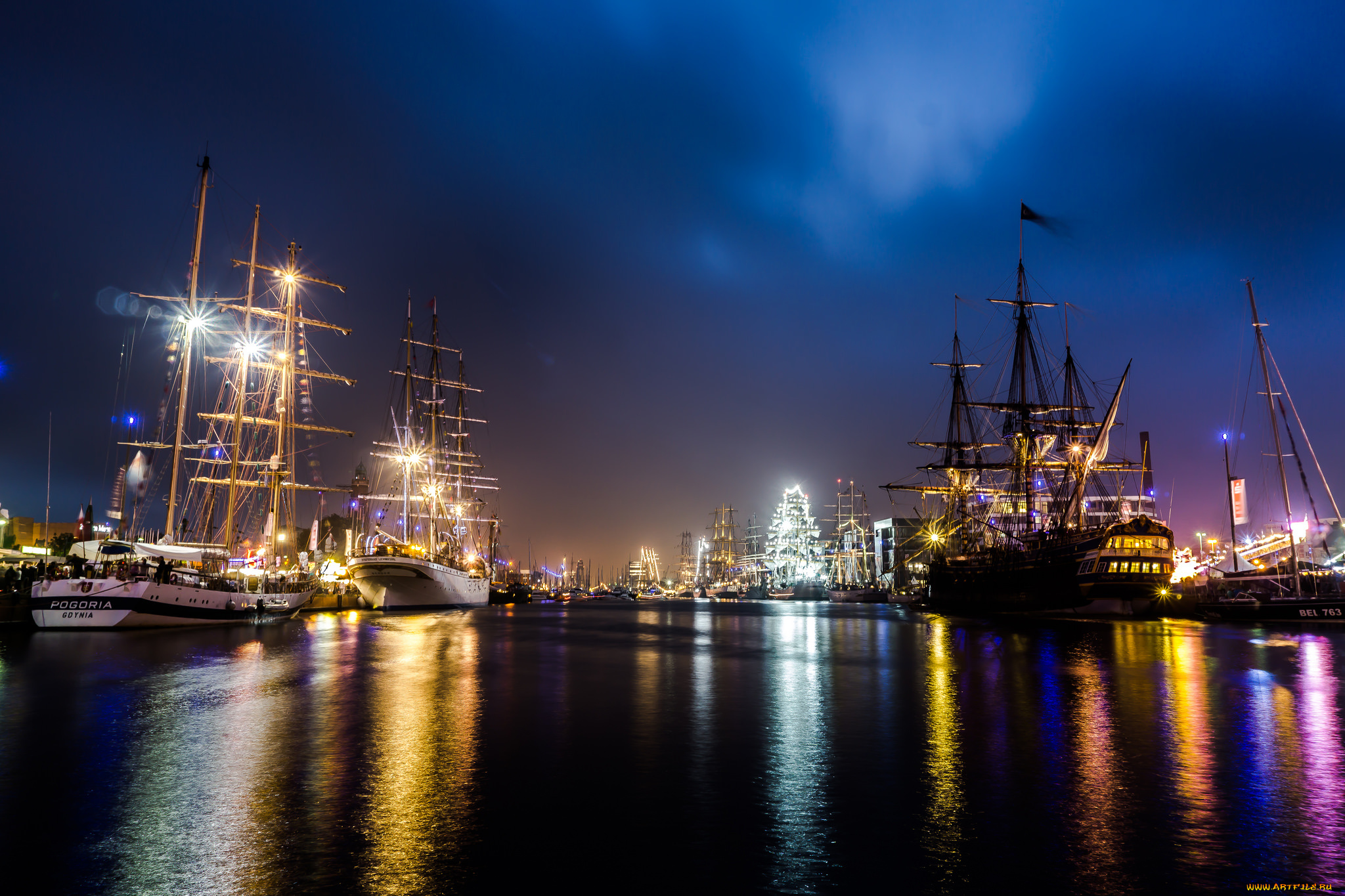 корабли, порты, , , причалы, мачты, паруса