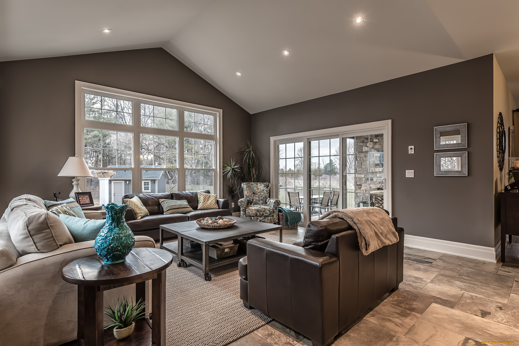 интерьер, гостиная, мебель, комната