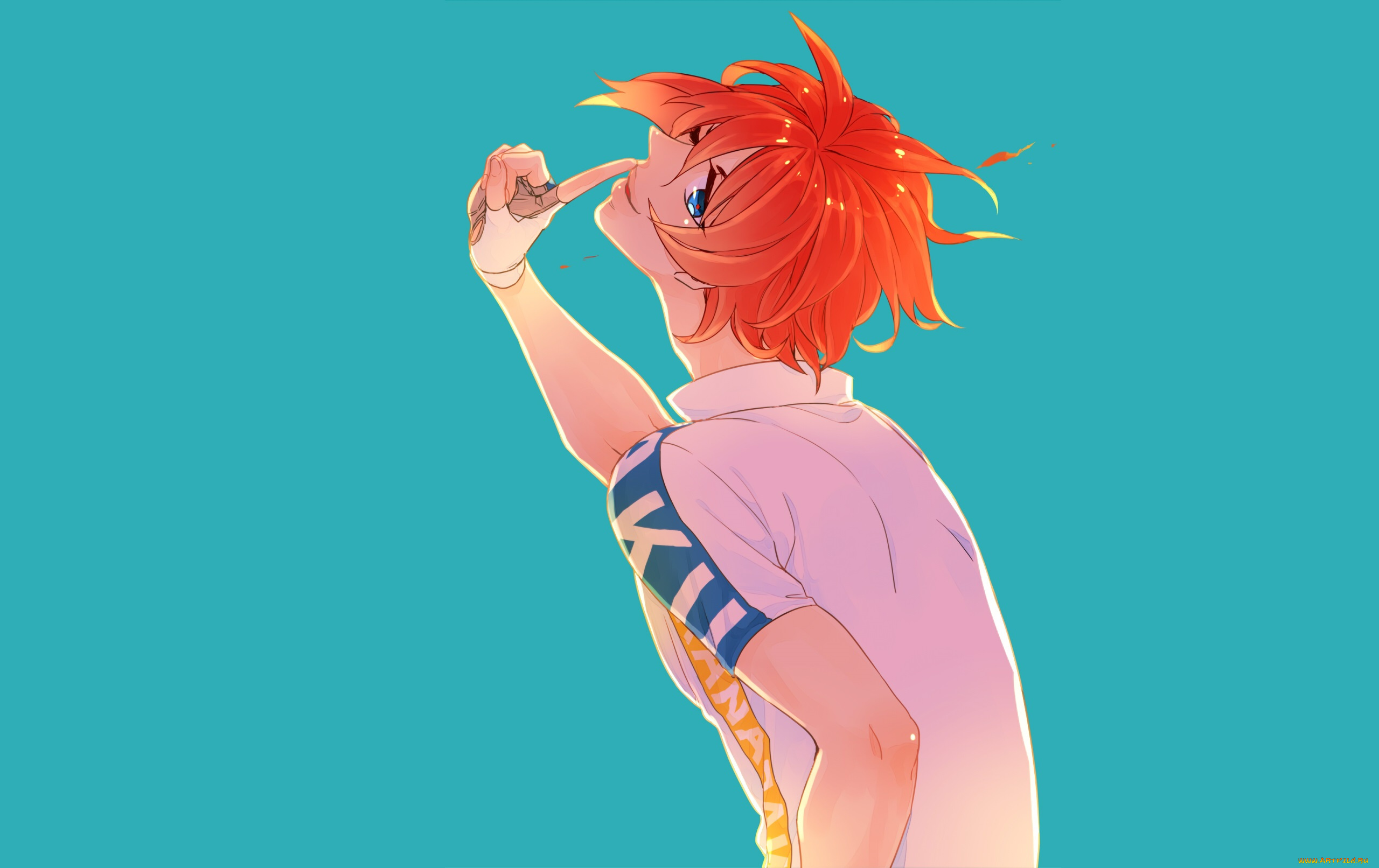 аниме, yowamushi, pedal, парни