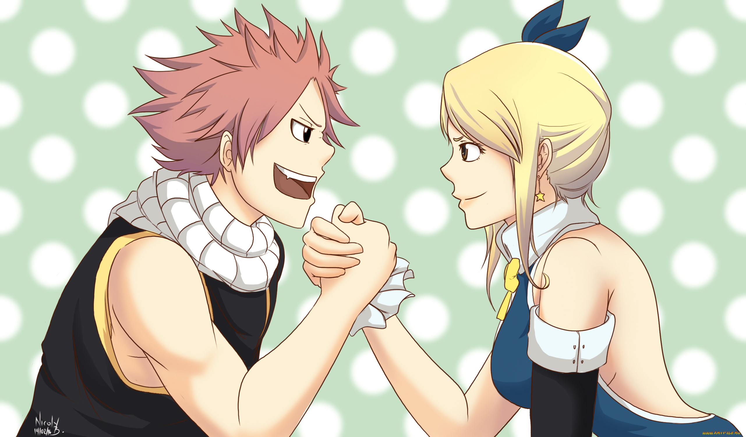 аниме, fairy, tail, хвост, феи