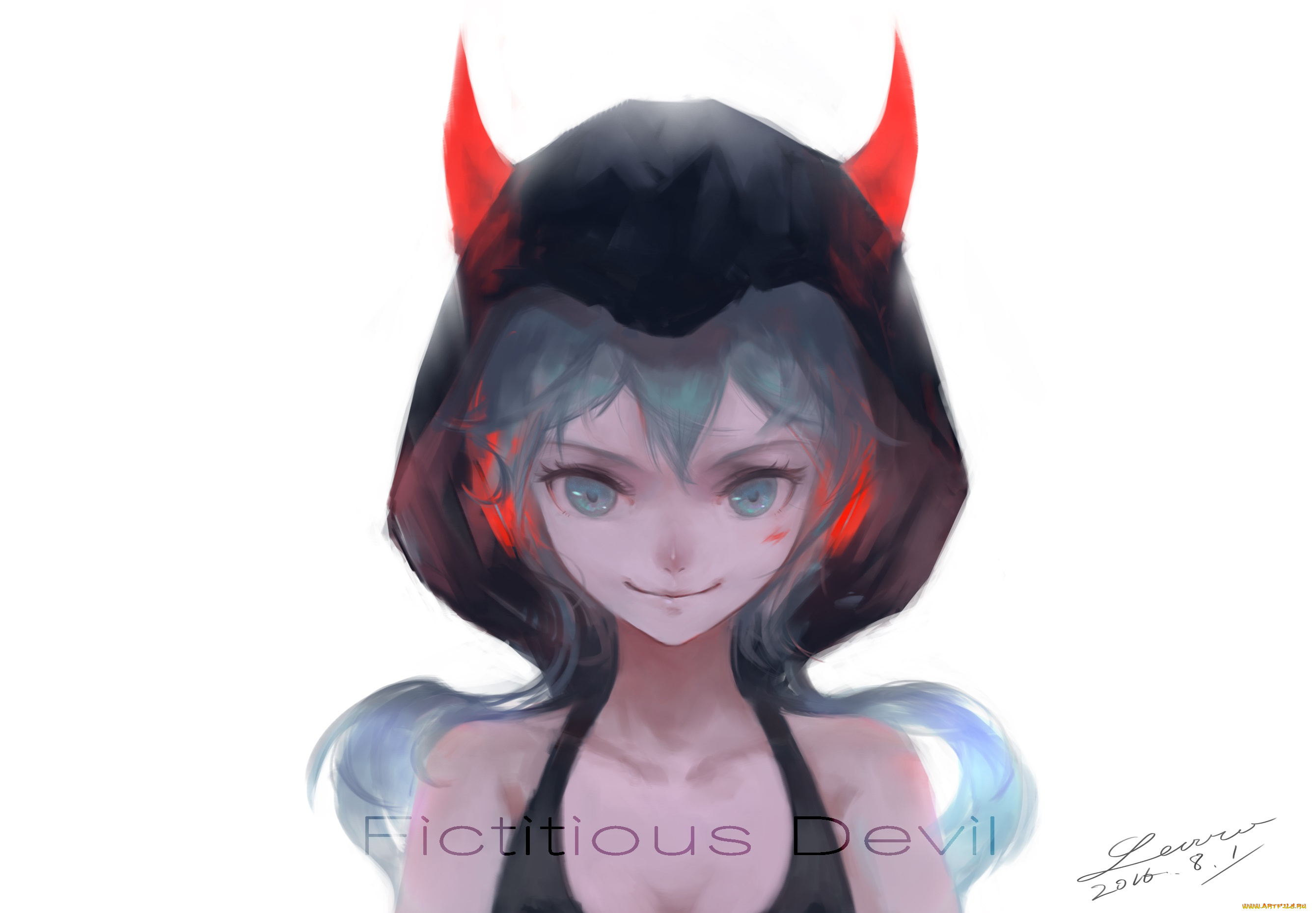 аниме, vocaloid, девушка