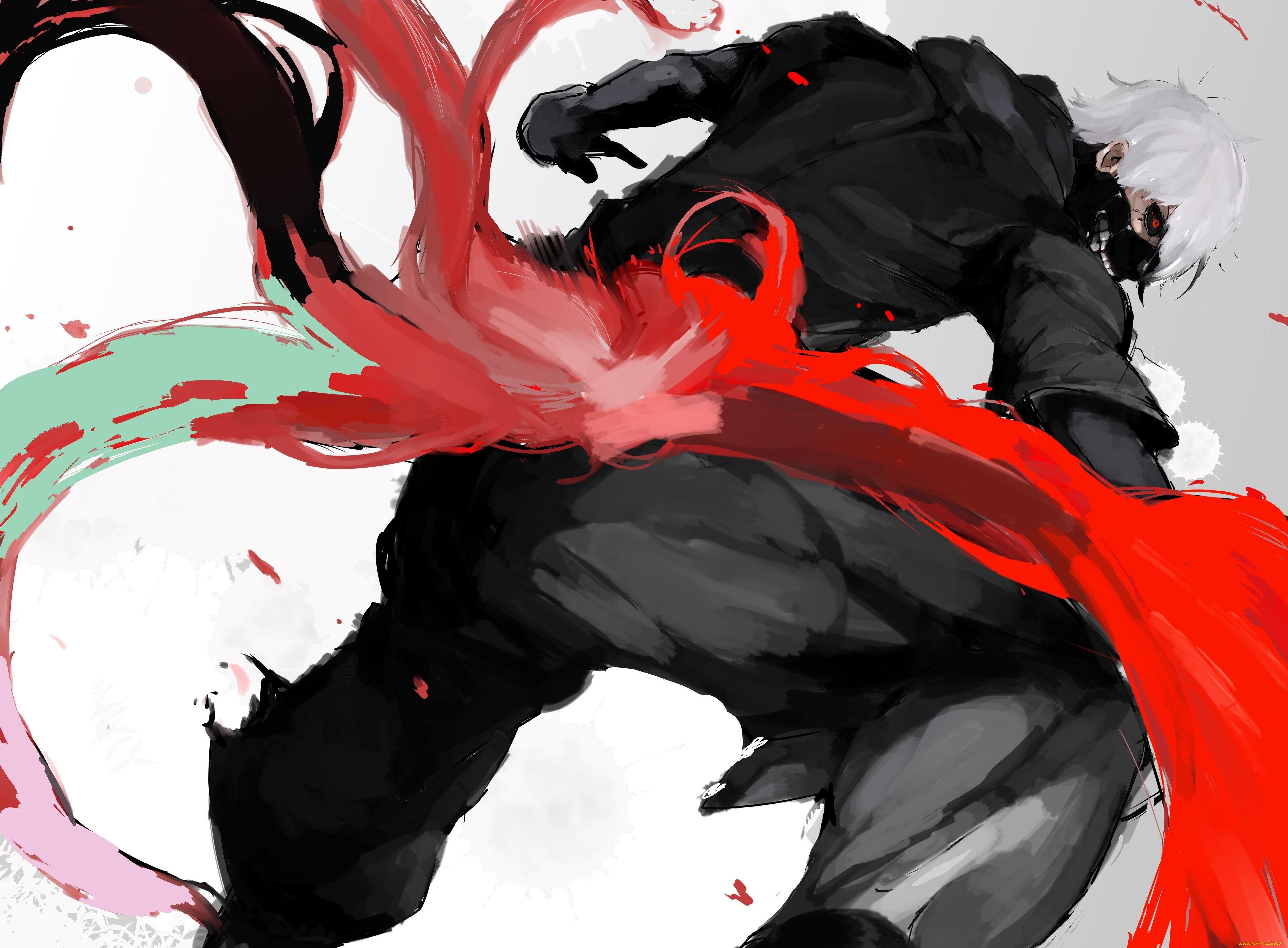 аниме, tokyo, ghoul, канеки