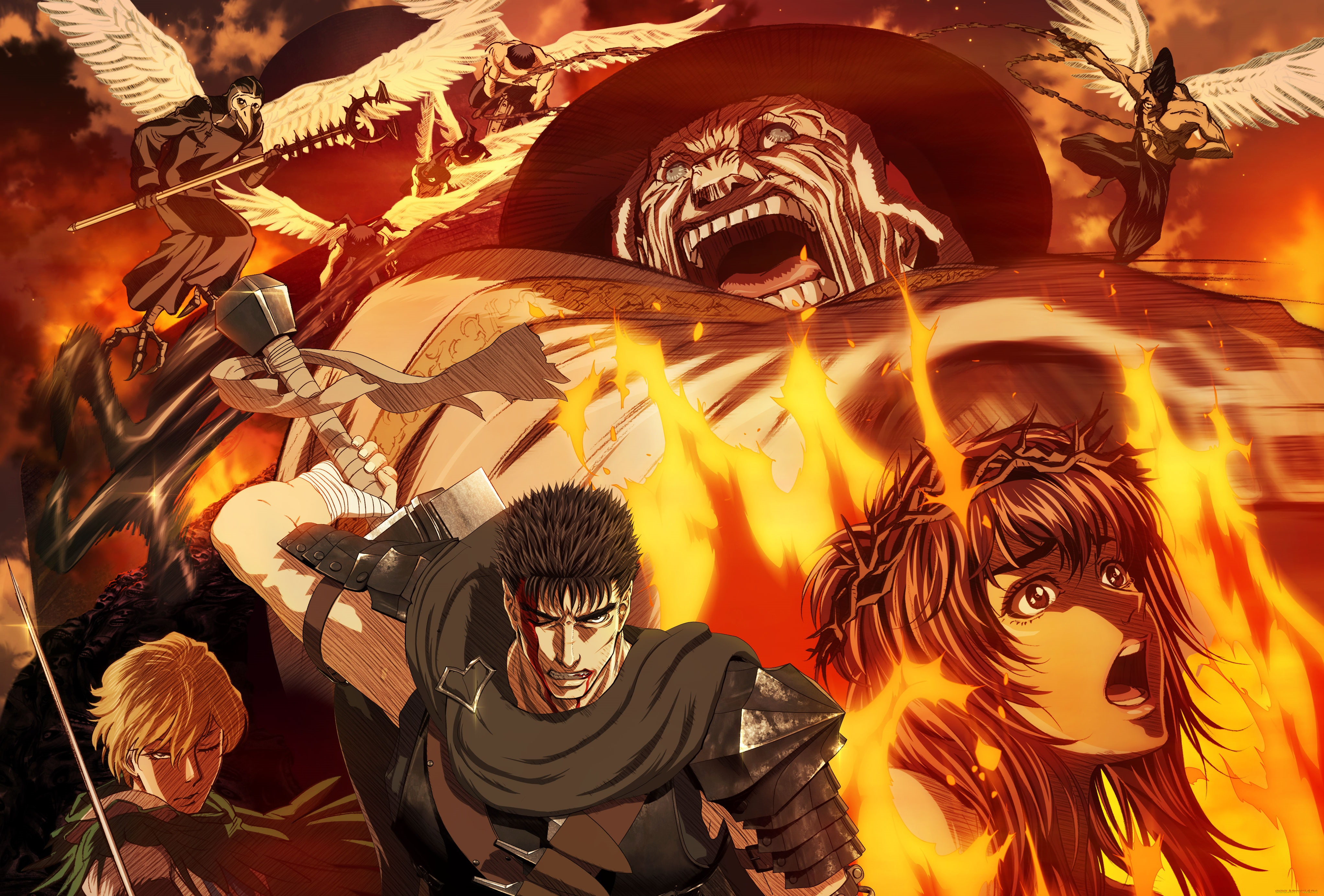 аниме, berserk, берсерк