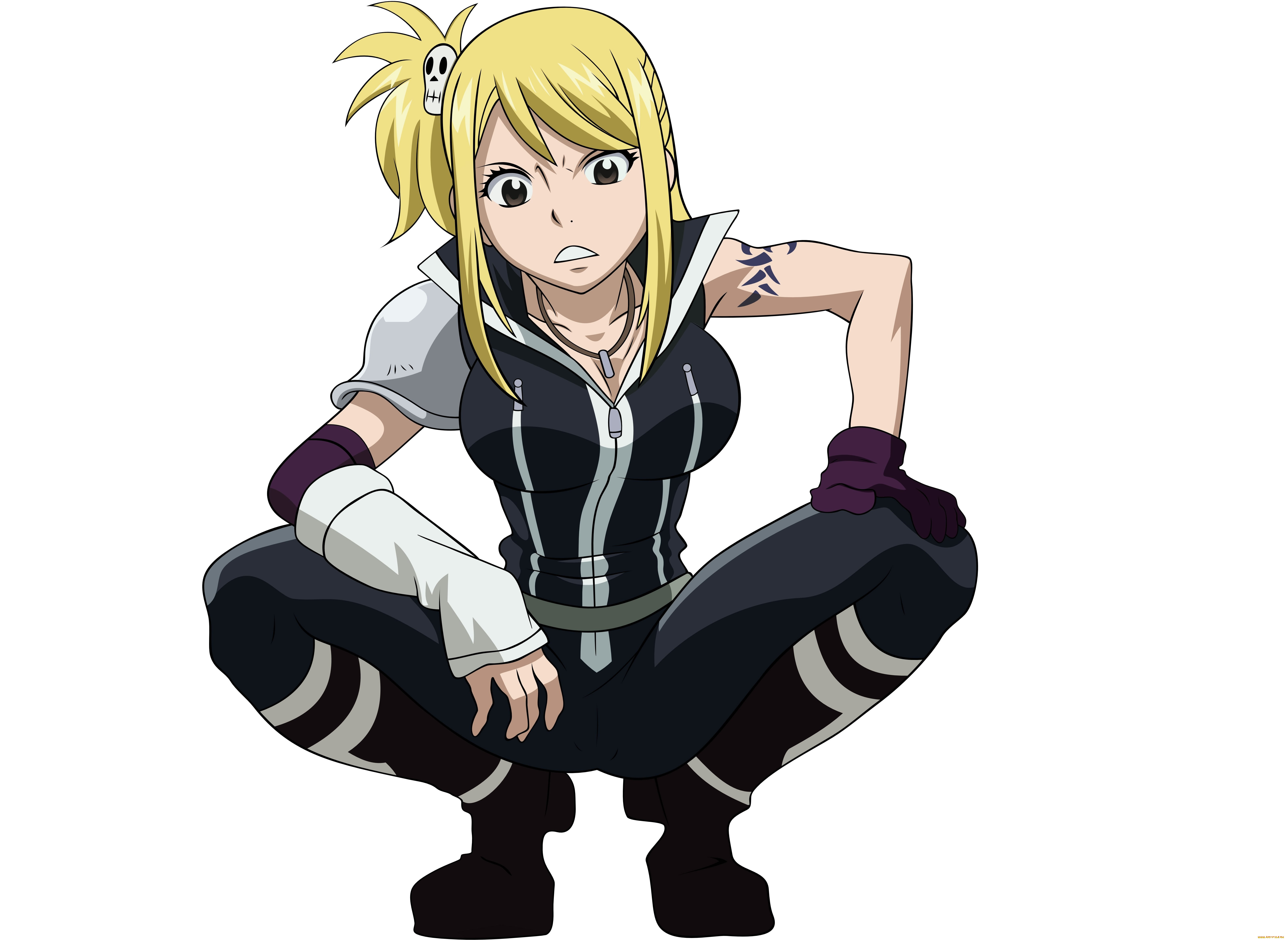 аниме, fairy, tail, хвост, феи