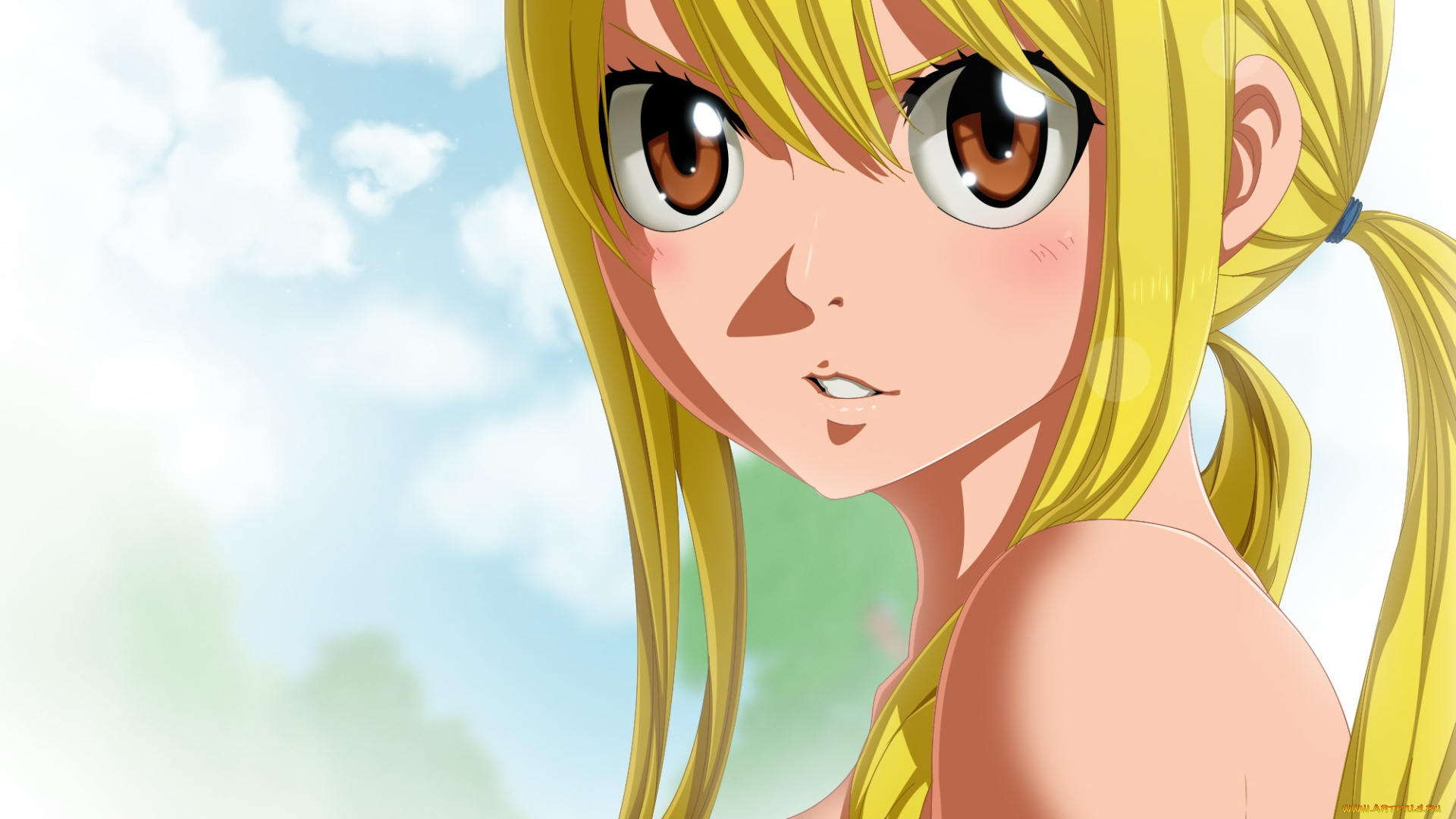 аниме, fairy, tail, хвост, феи